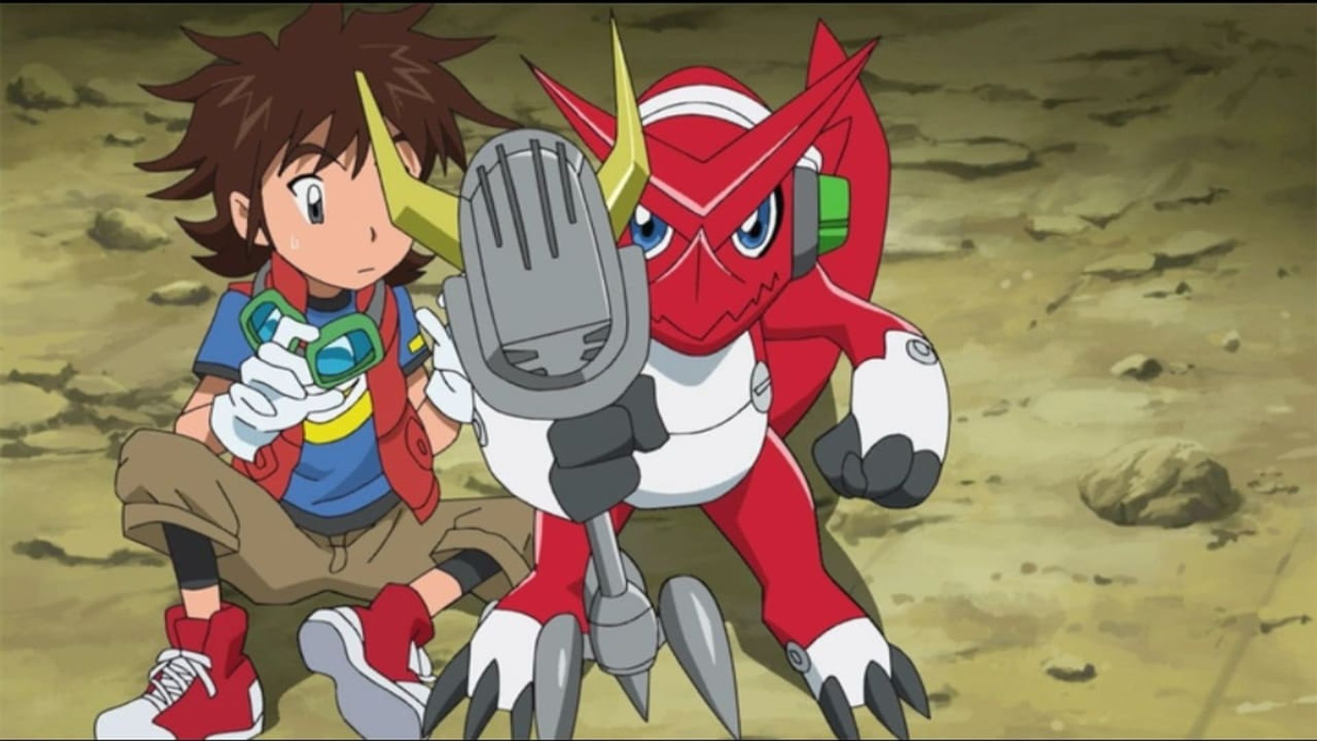 Digimon Xros Wars background