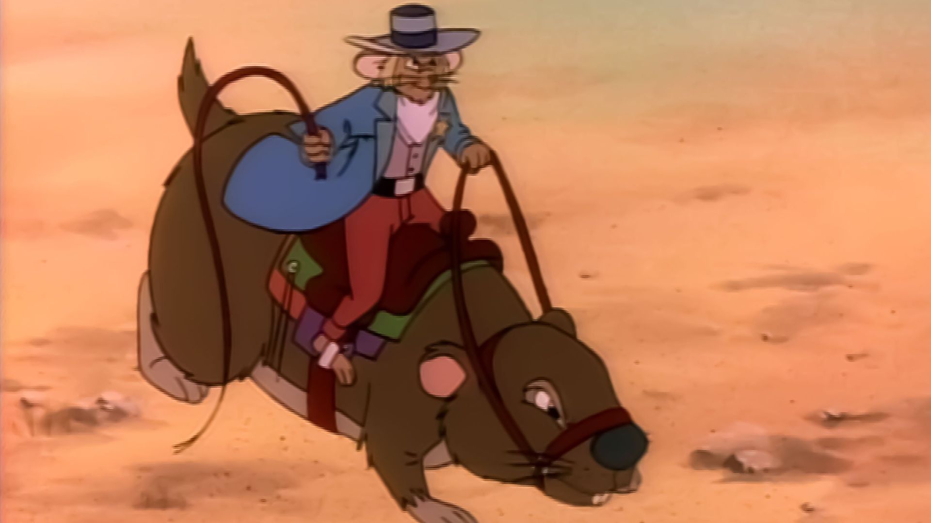 Fievel's American Tails background