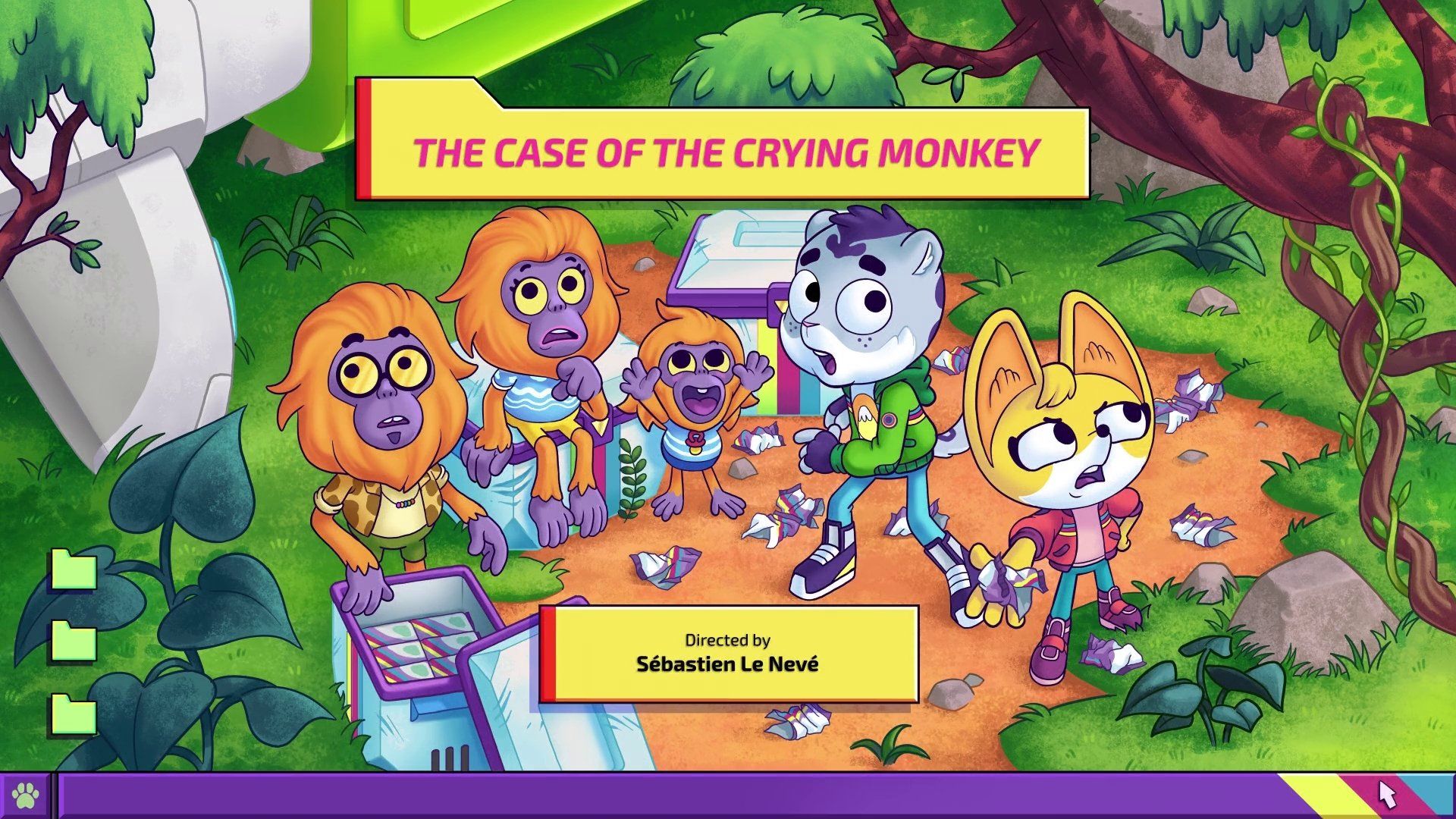 The Creature Cases background