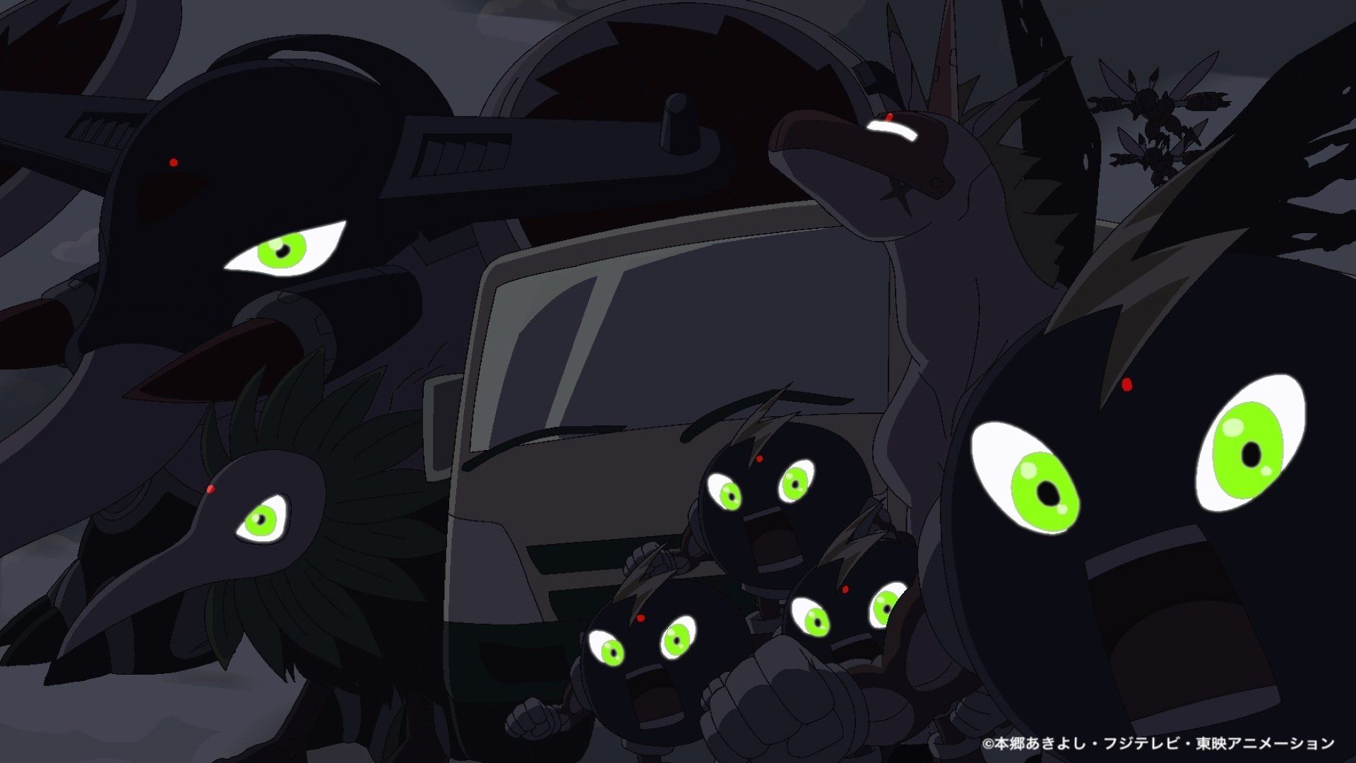 Digimon Ghost Game background