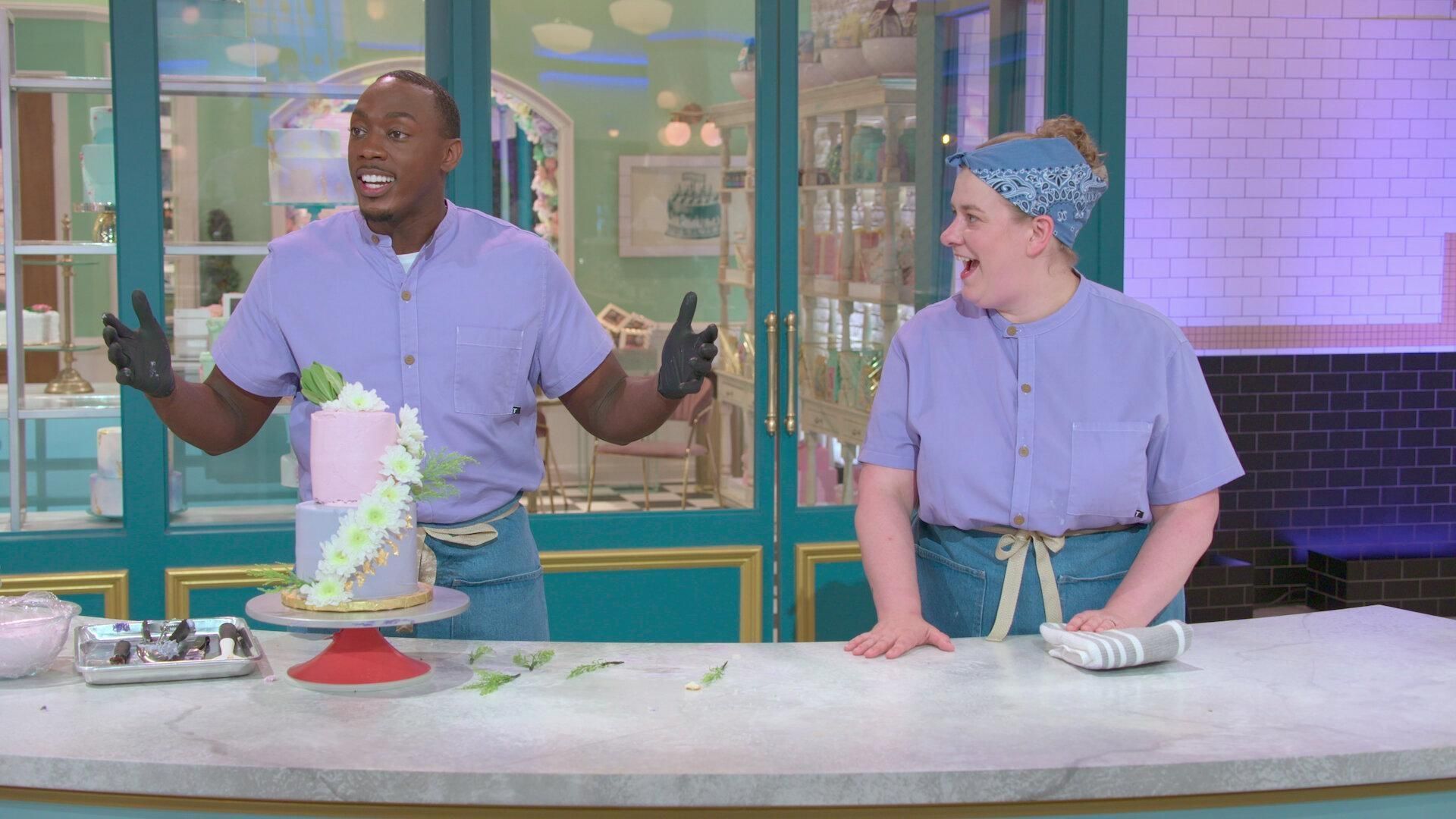 The Big Nailed It Baking Challenge background