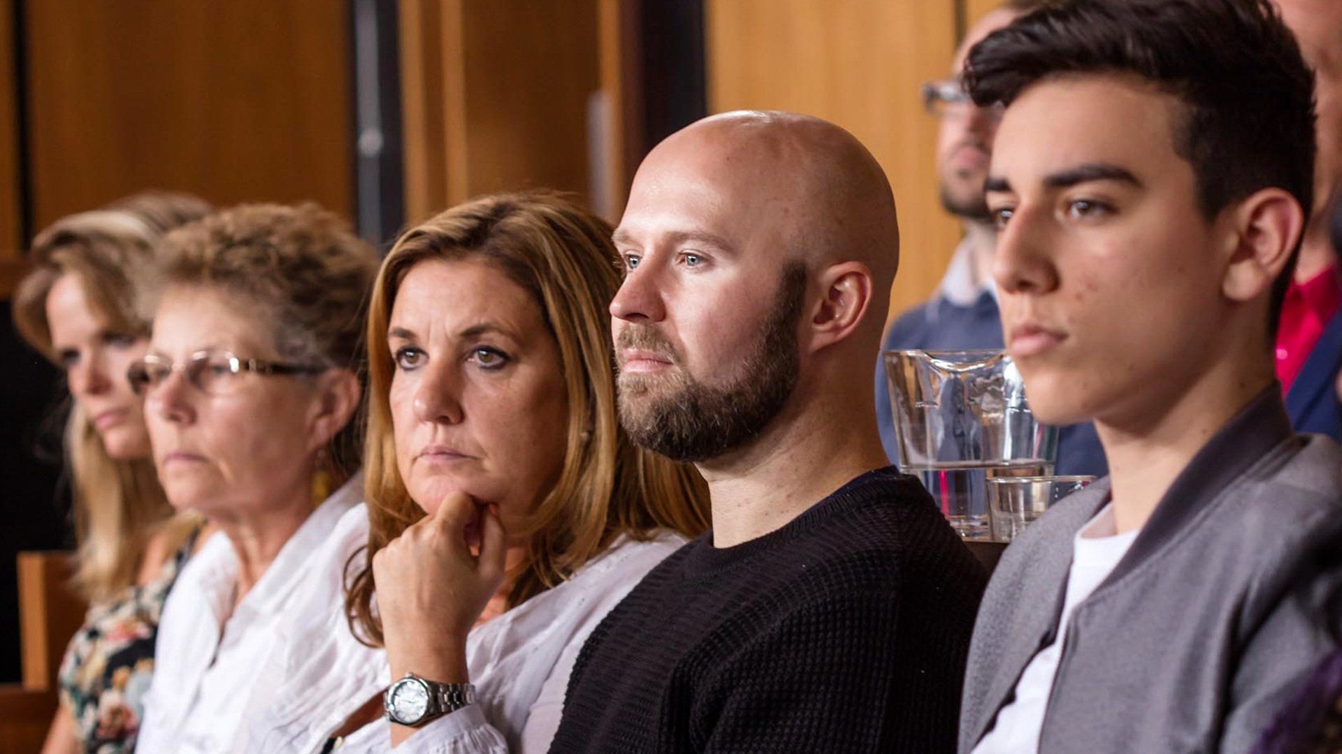 The Trial: A Murder in the Family background