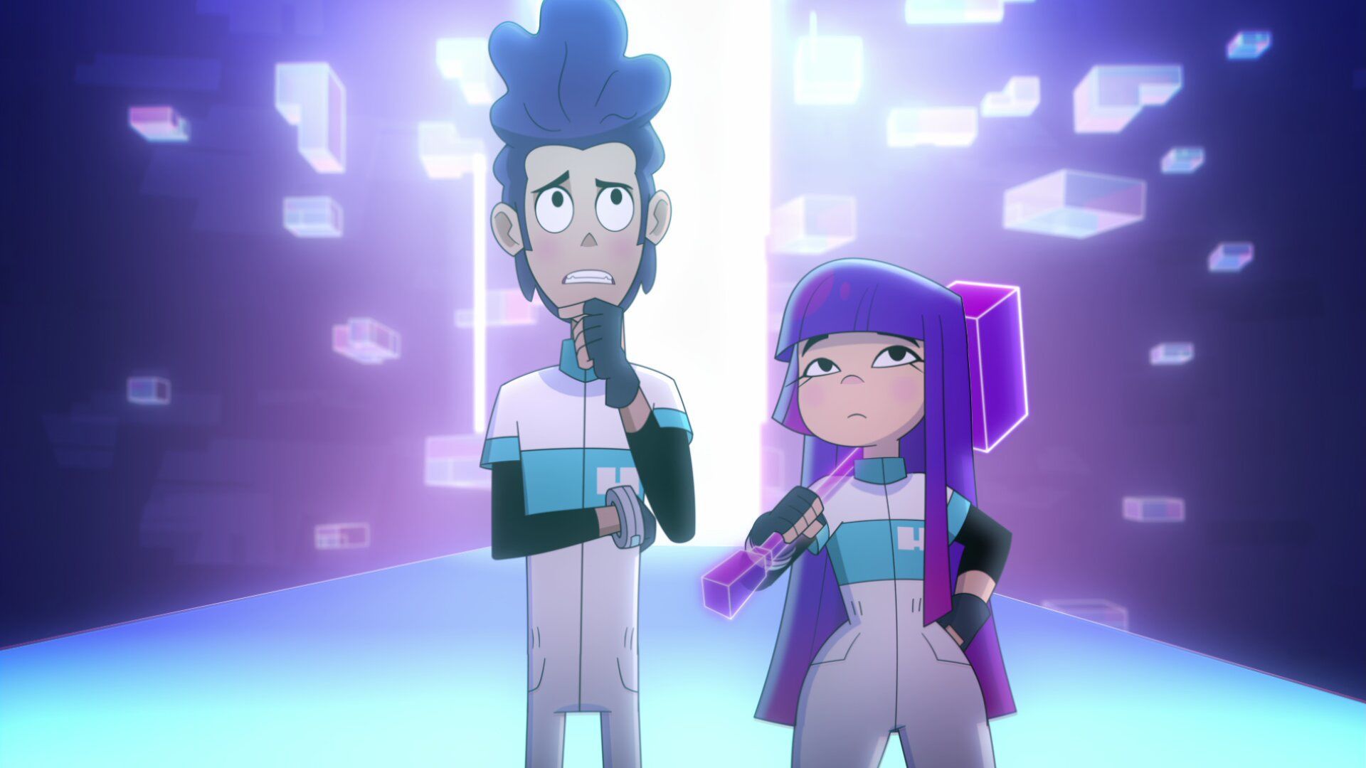 Glitch Techs background