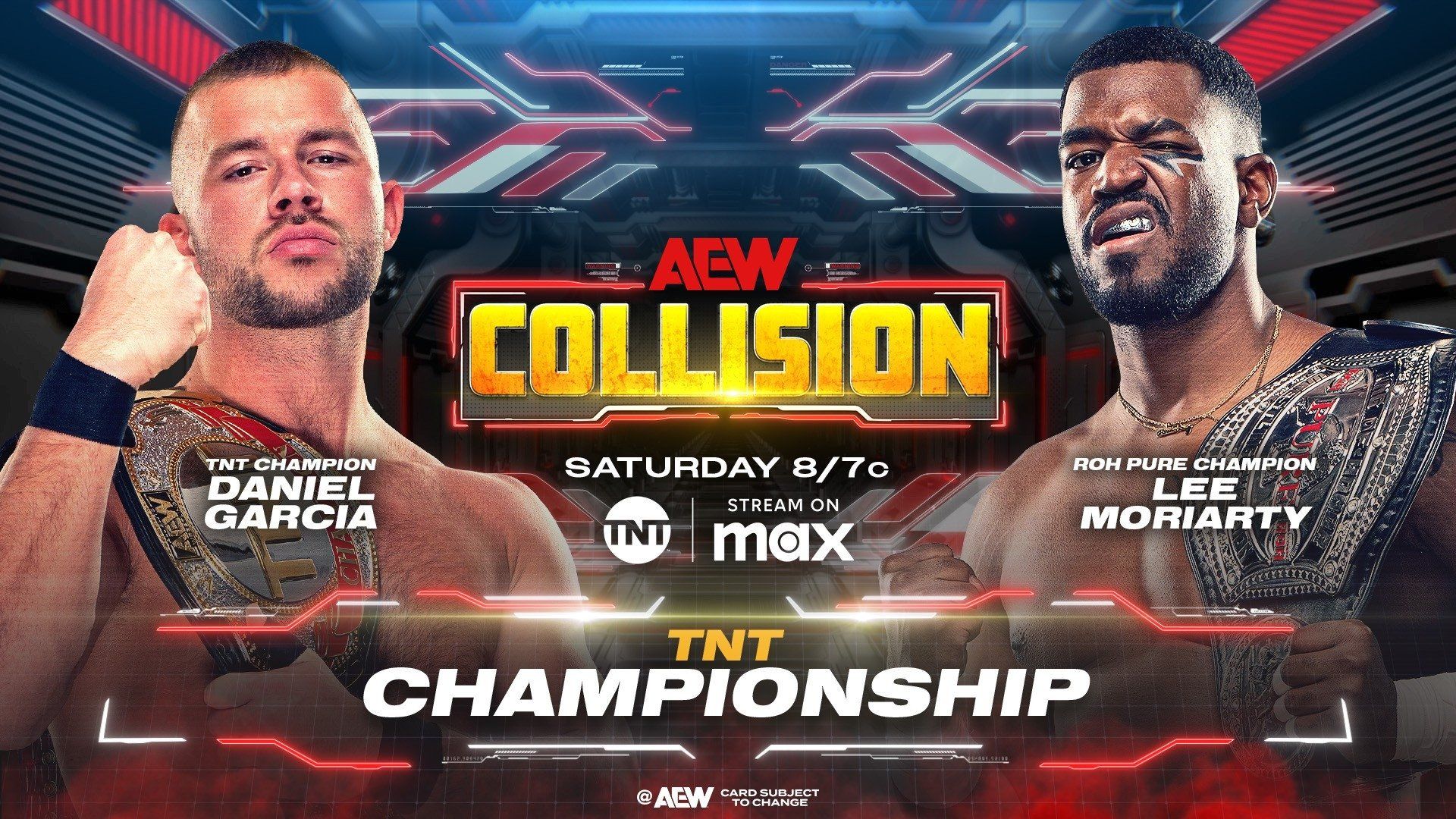AEW Collision background