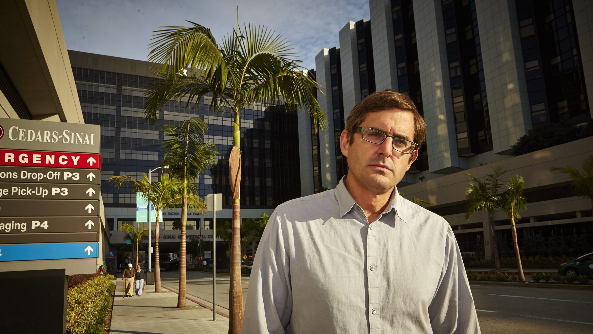 Louis Theroux's LA Stories background