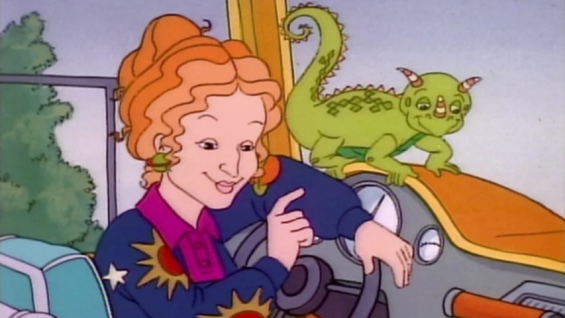 The Magic School Bus background