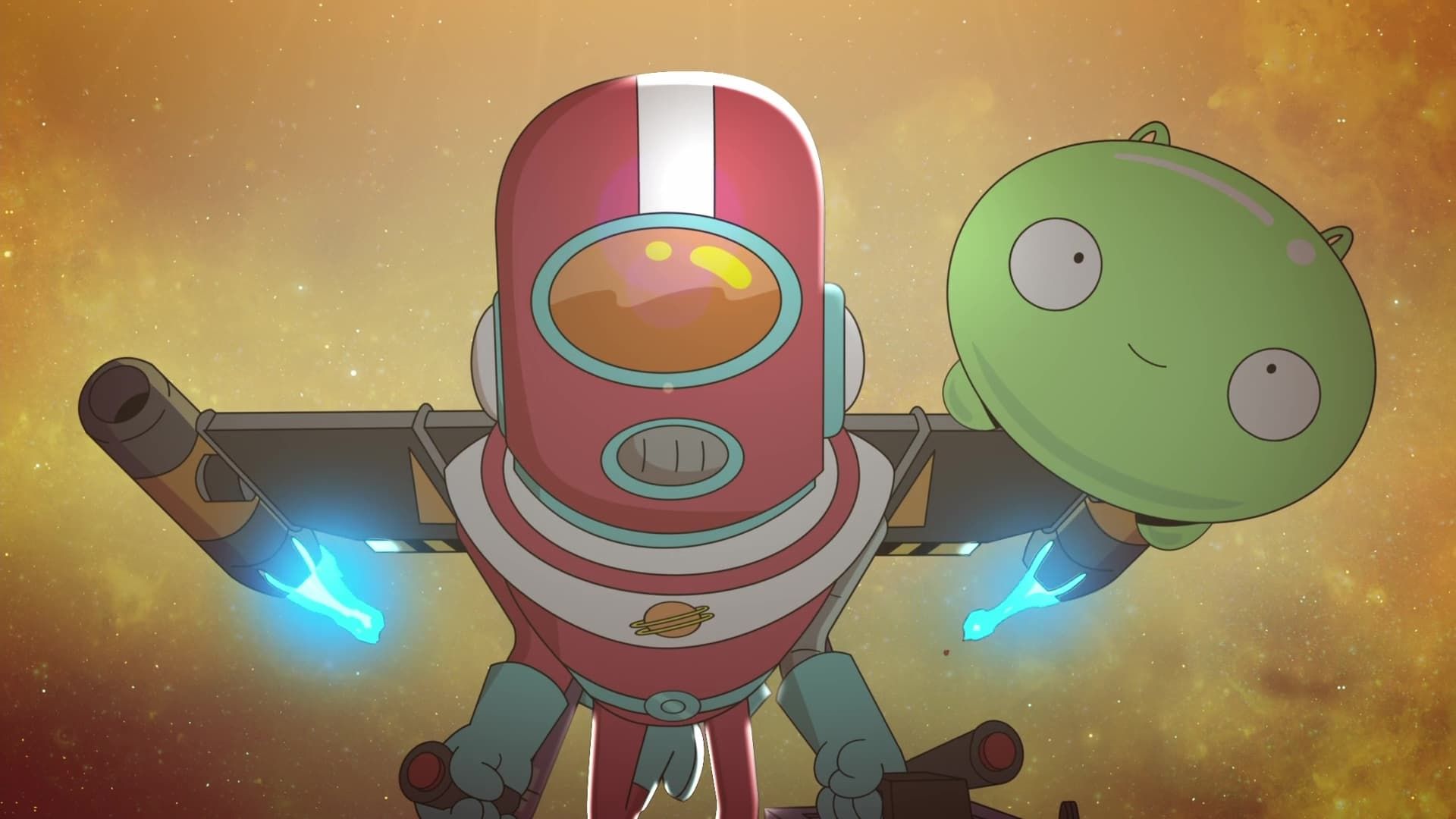 Final Space background