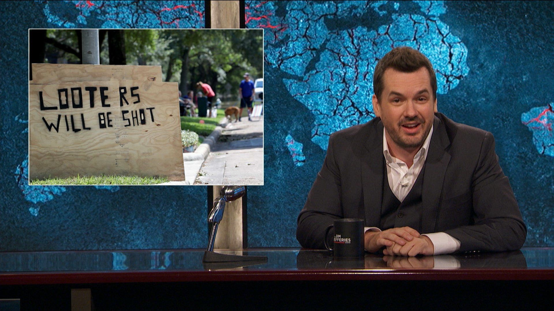 The Jim Jefferies Show background