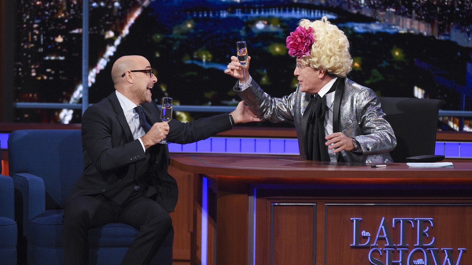 The Late Show with Stephen Colbert background
