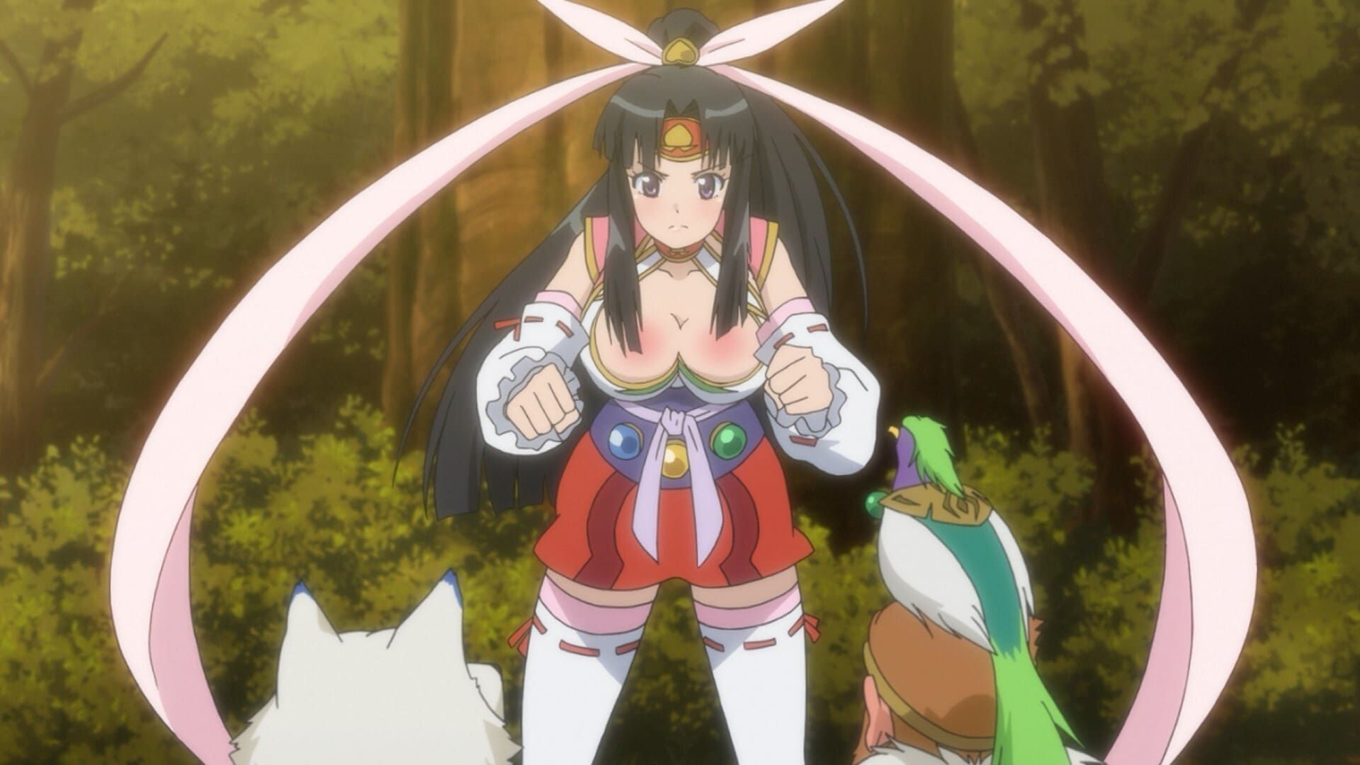 Momo Kyun Sword background