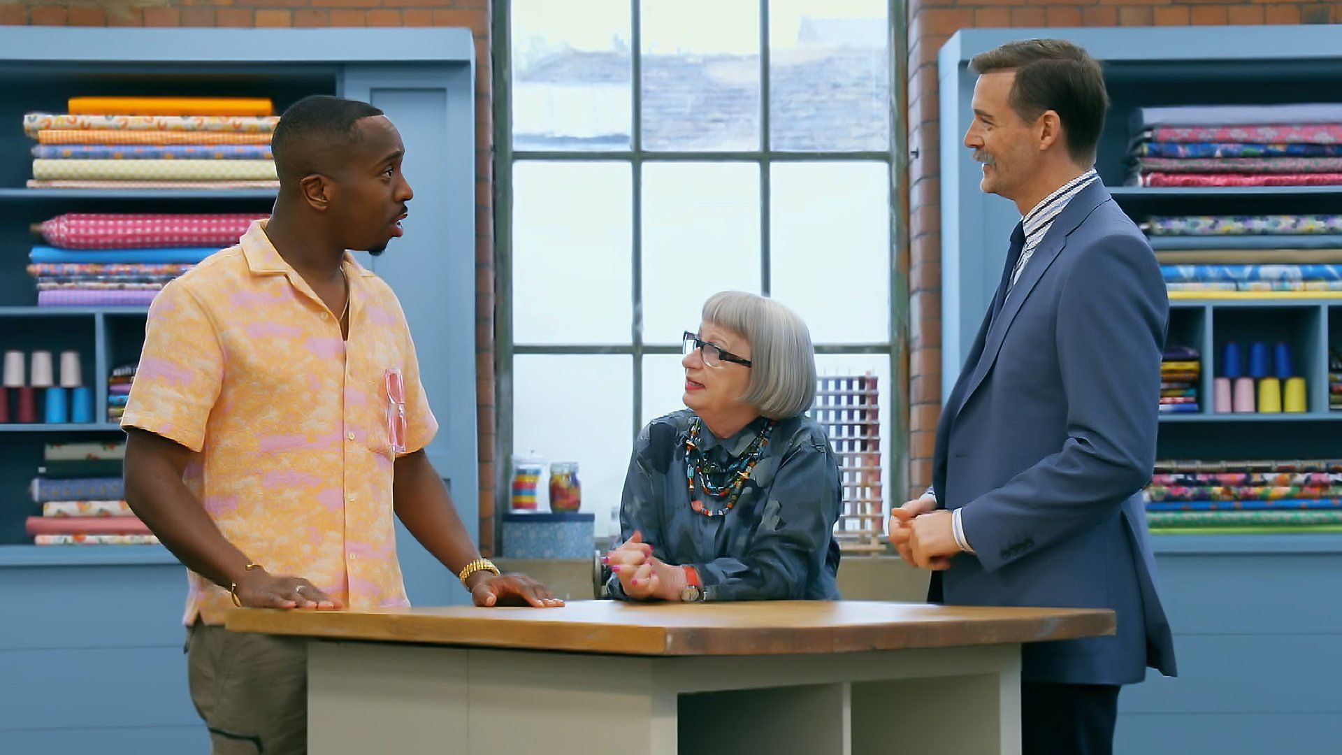 The Great British Sewing Bee background