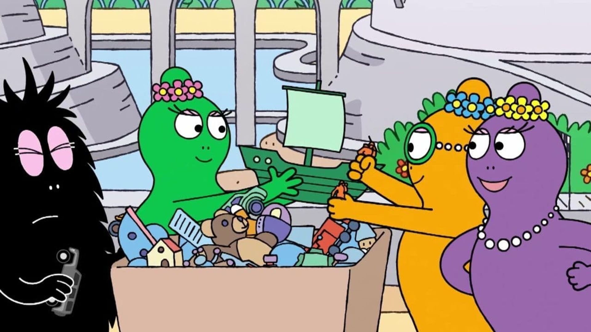 Barbapapa - One Big Happy Family background