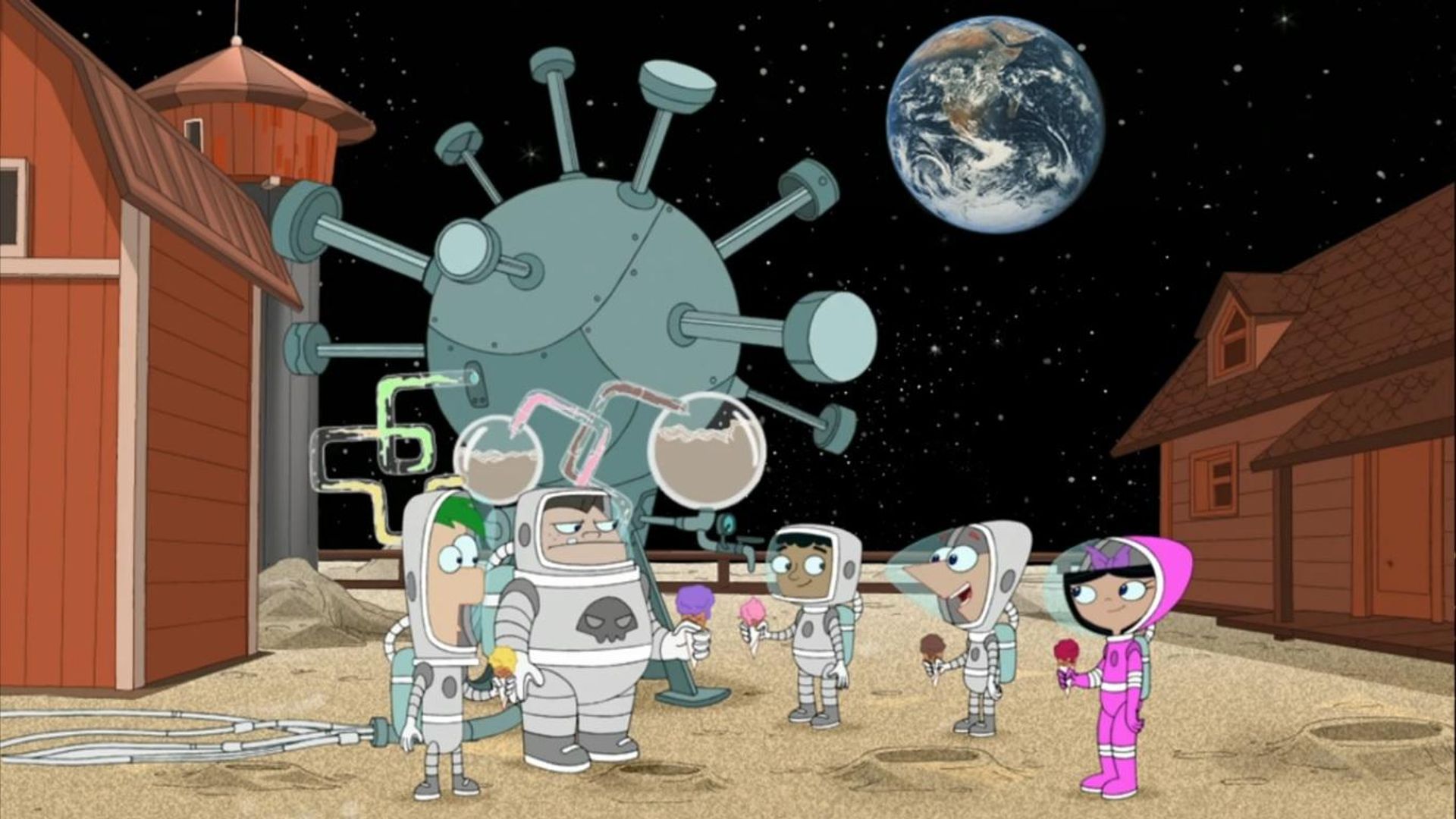 Phineas and Ferb background