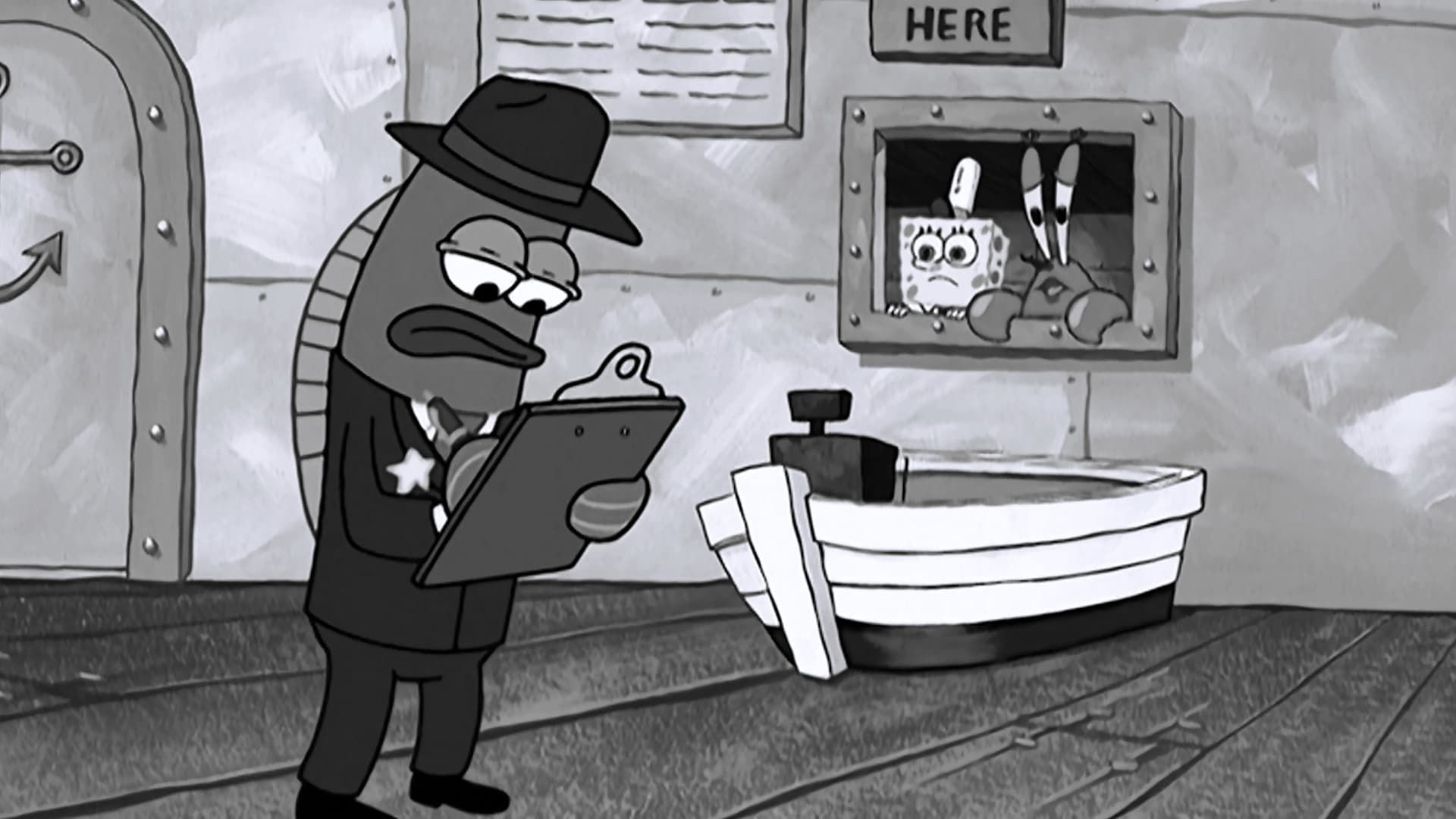 SpongeBob DocuPants background