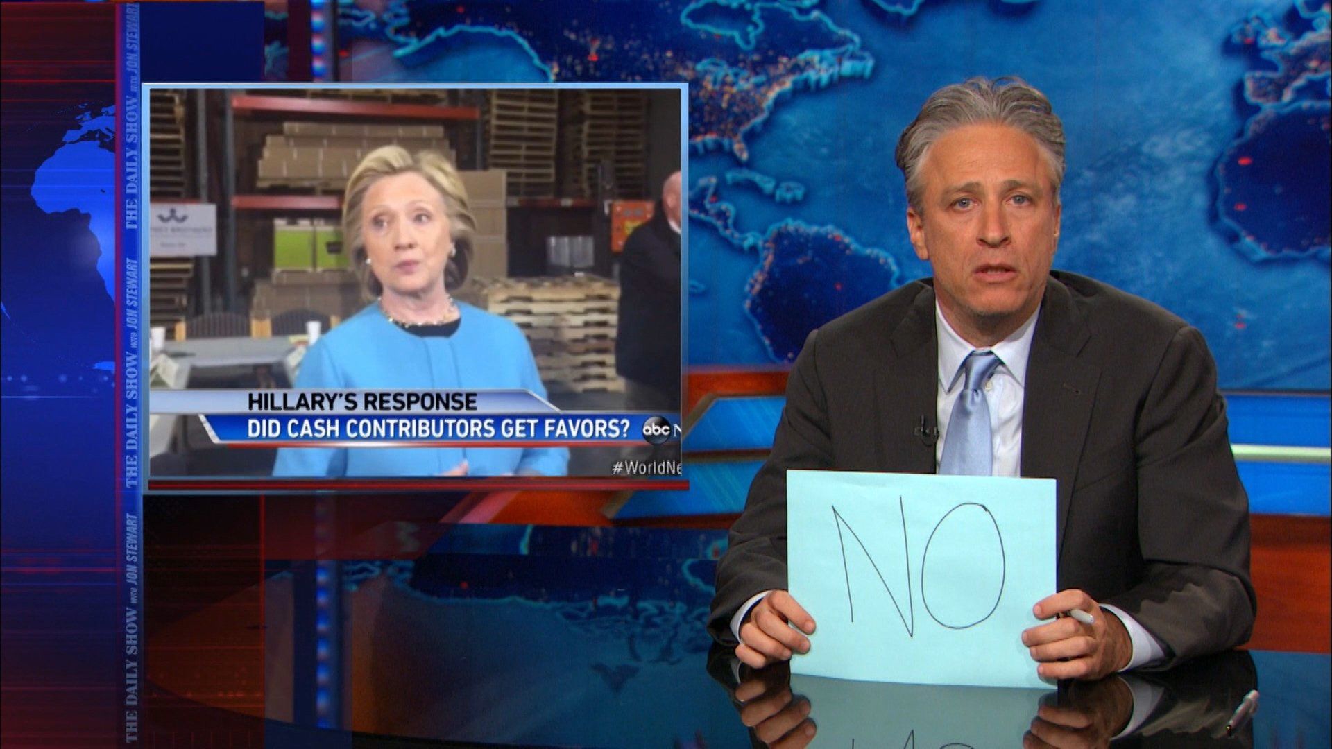 The Daily Show background