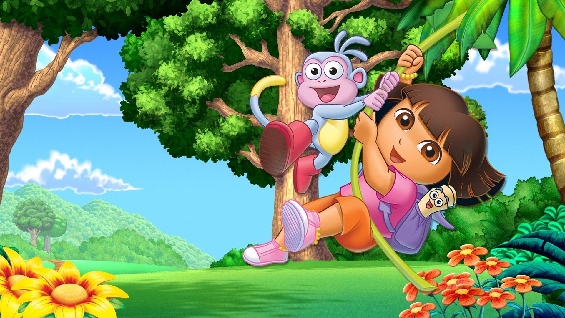 Dora the Explorer background