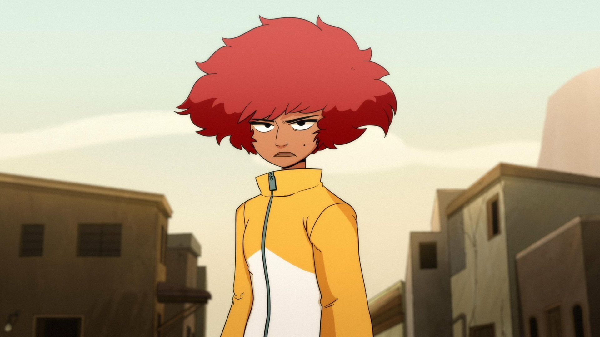 Invincible Fight Girl background
