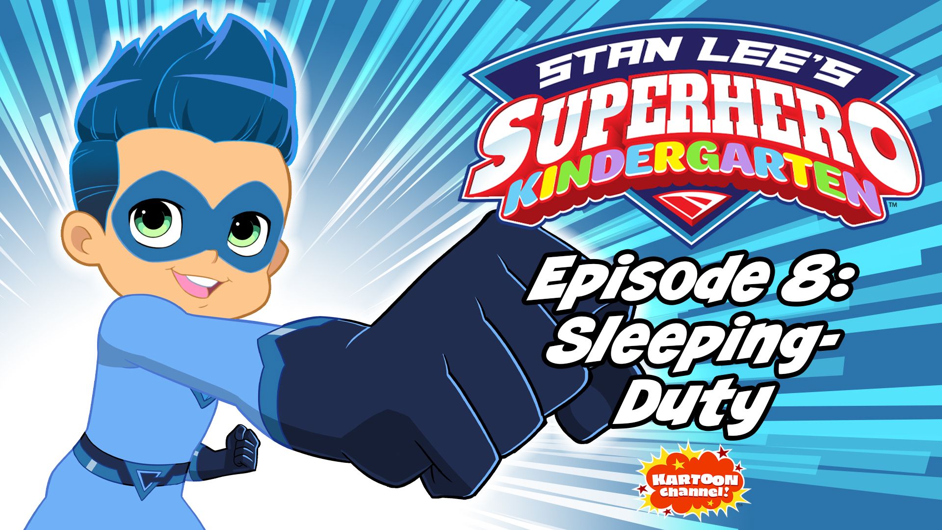 Superhero Kindergarten background