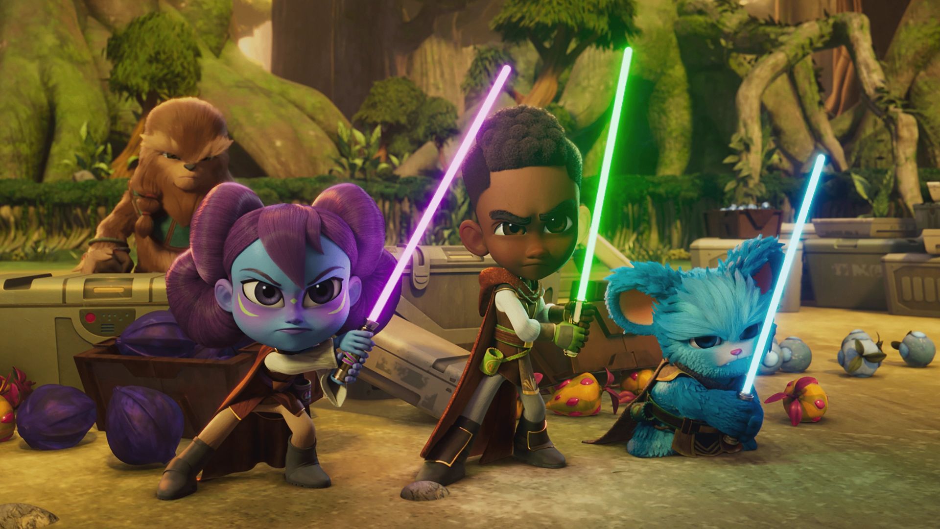 Young Jedi Adventures background