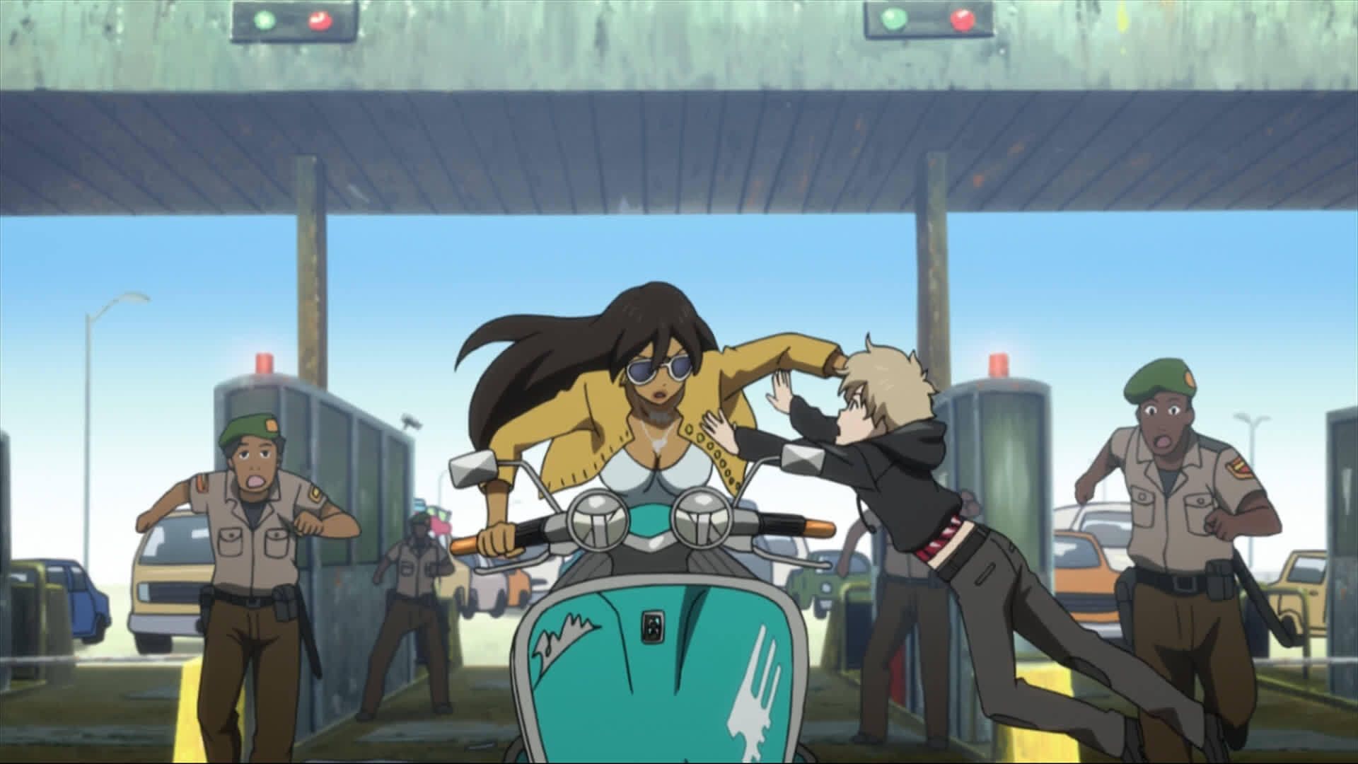 Michiko to Hatchin background