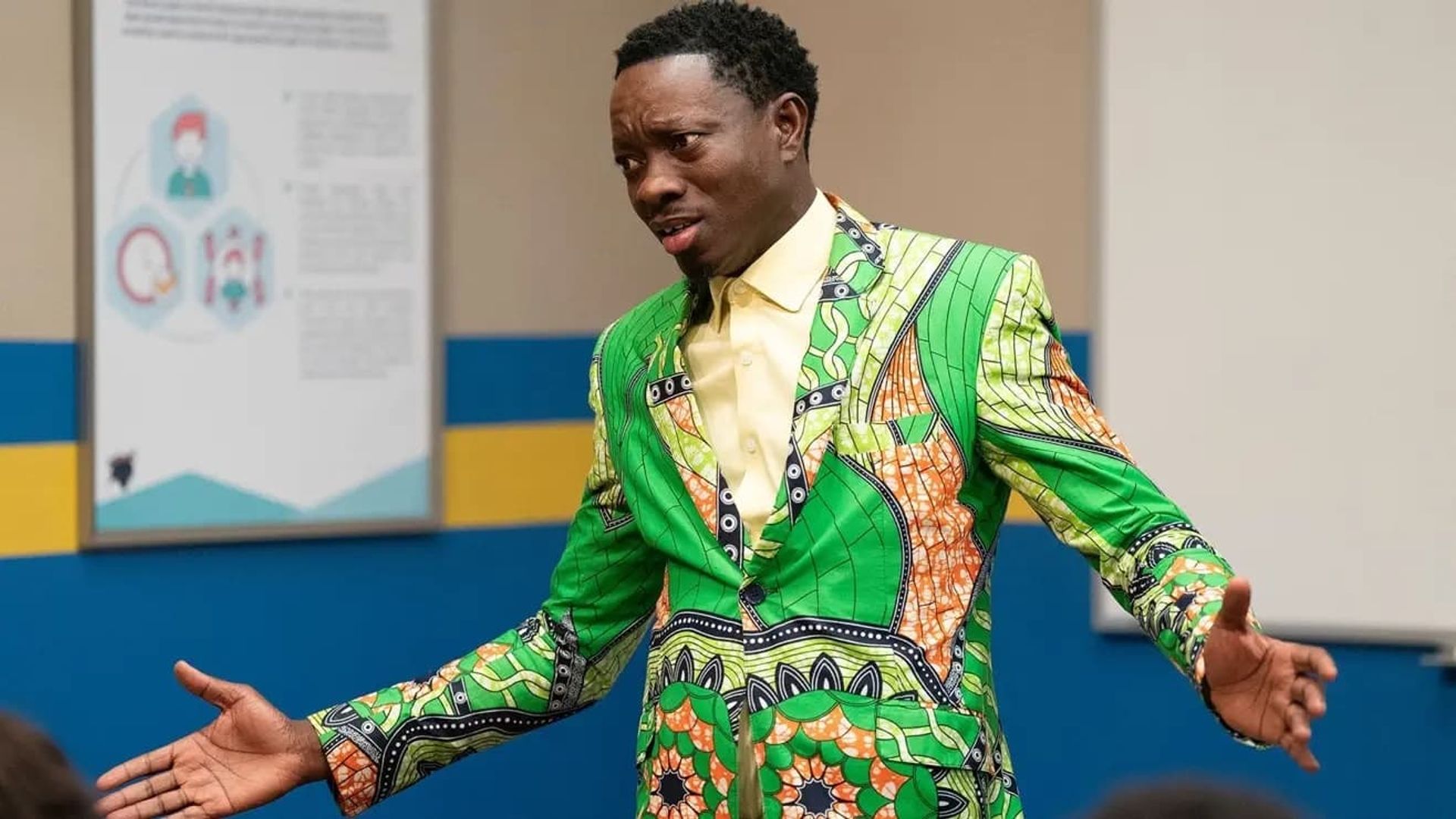 The Michael Blackson Show background