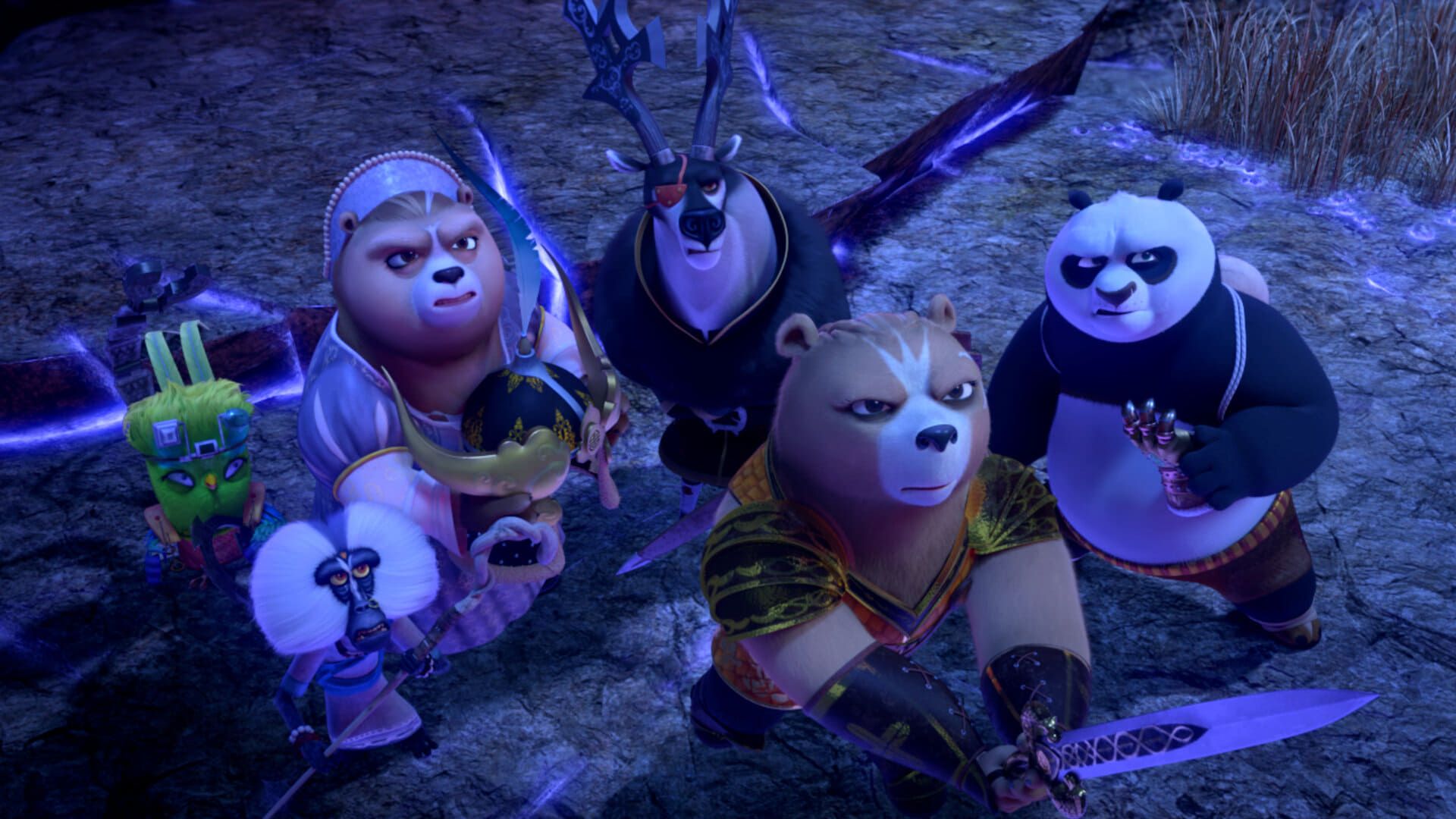 Kung Fu Panda: The Dragon Knight background
