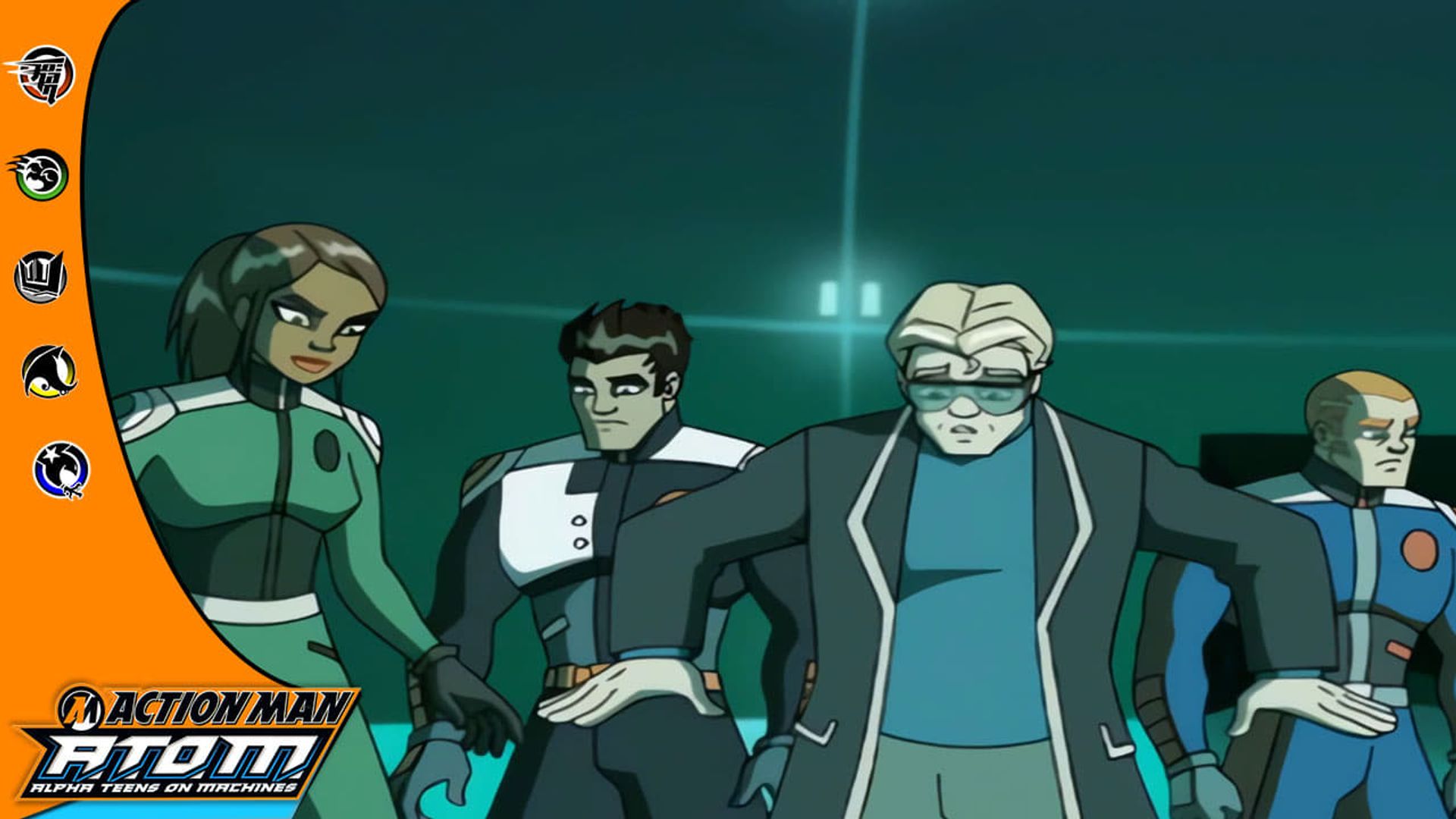 A.T.O.M.: Alpha Teens on Machines background