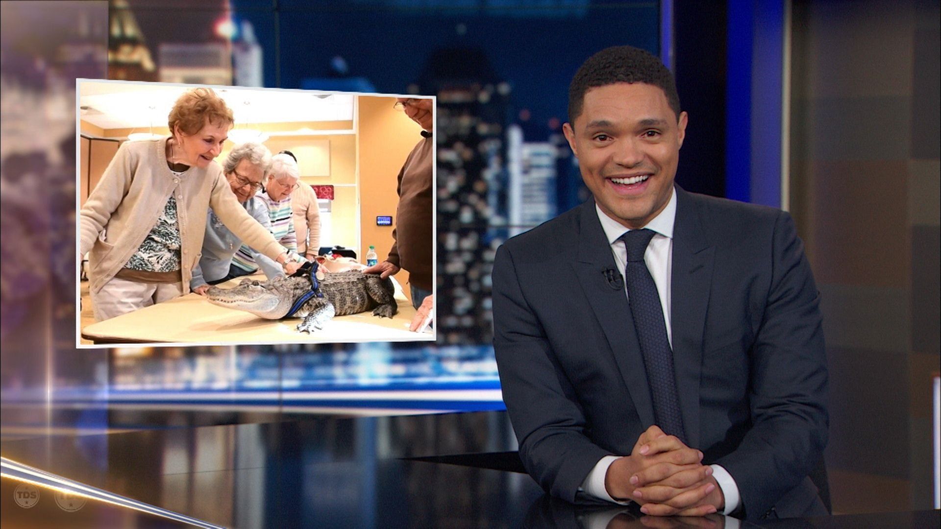 The Daily Show background