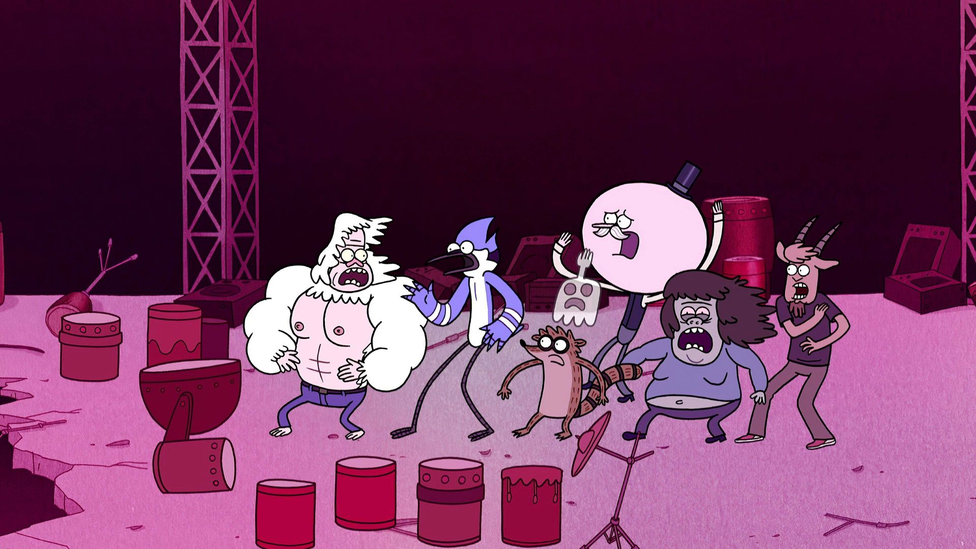 Regular Show background