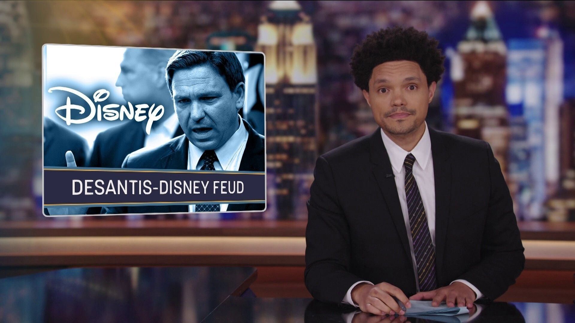 The Daily Show background