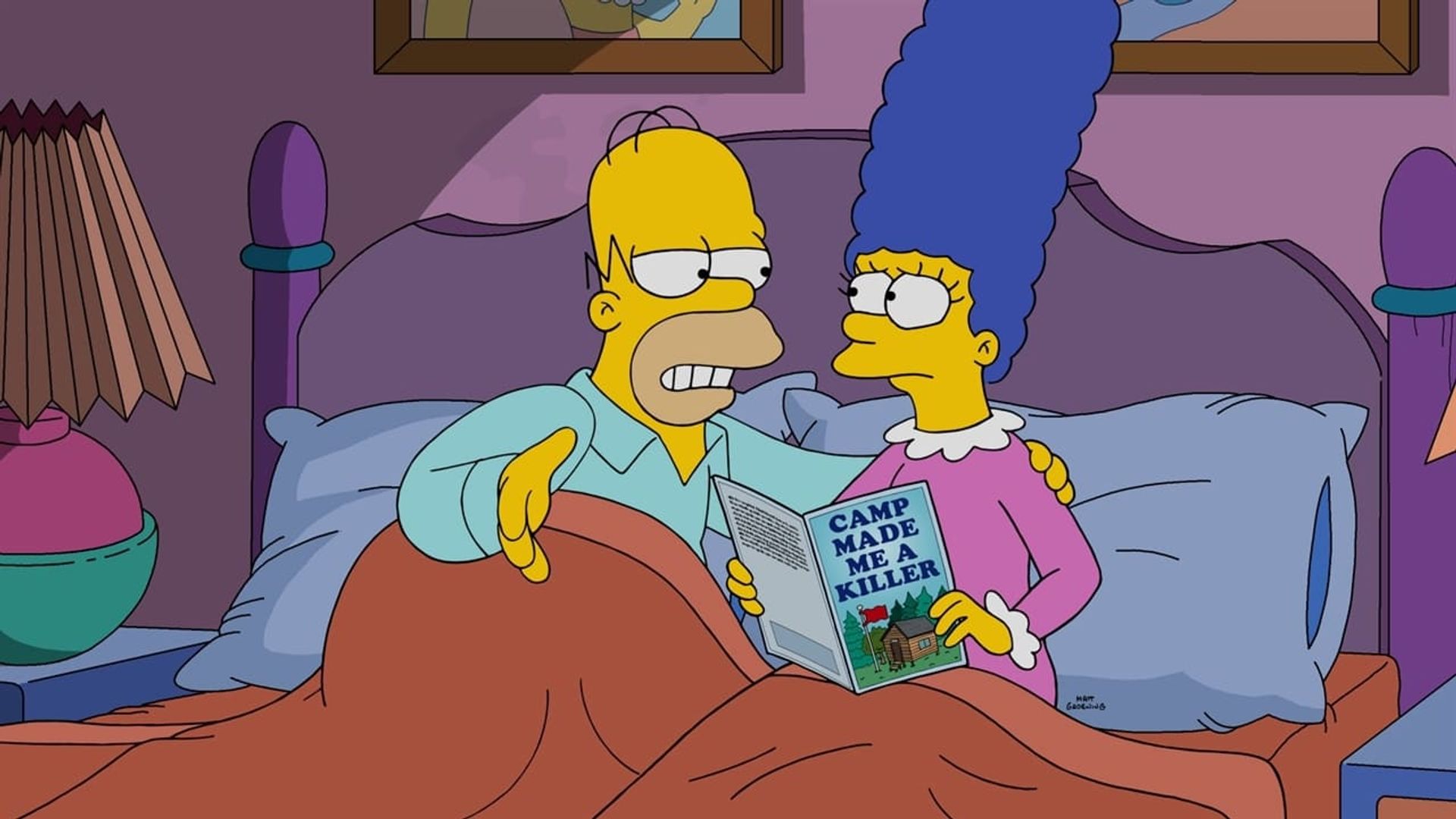 The Simpsons background