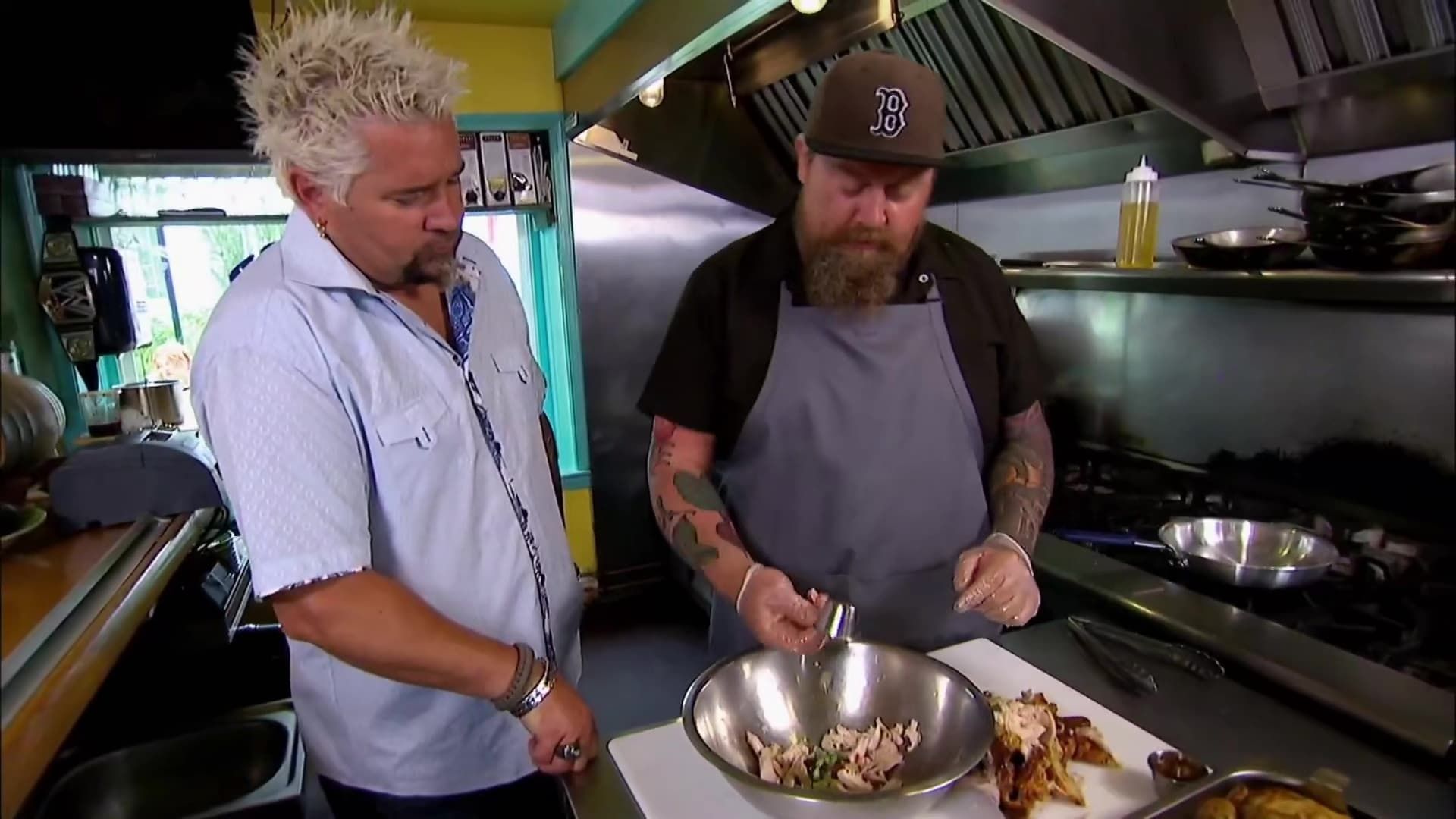 Diners, Drive-ins and Dives background