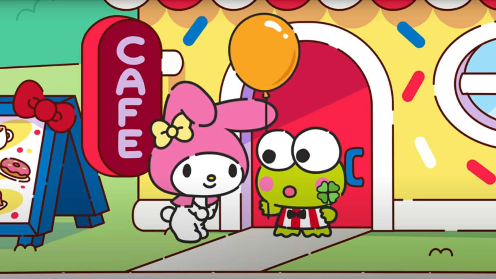 Hello Kitty and Friends Supercute Adventures background