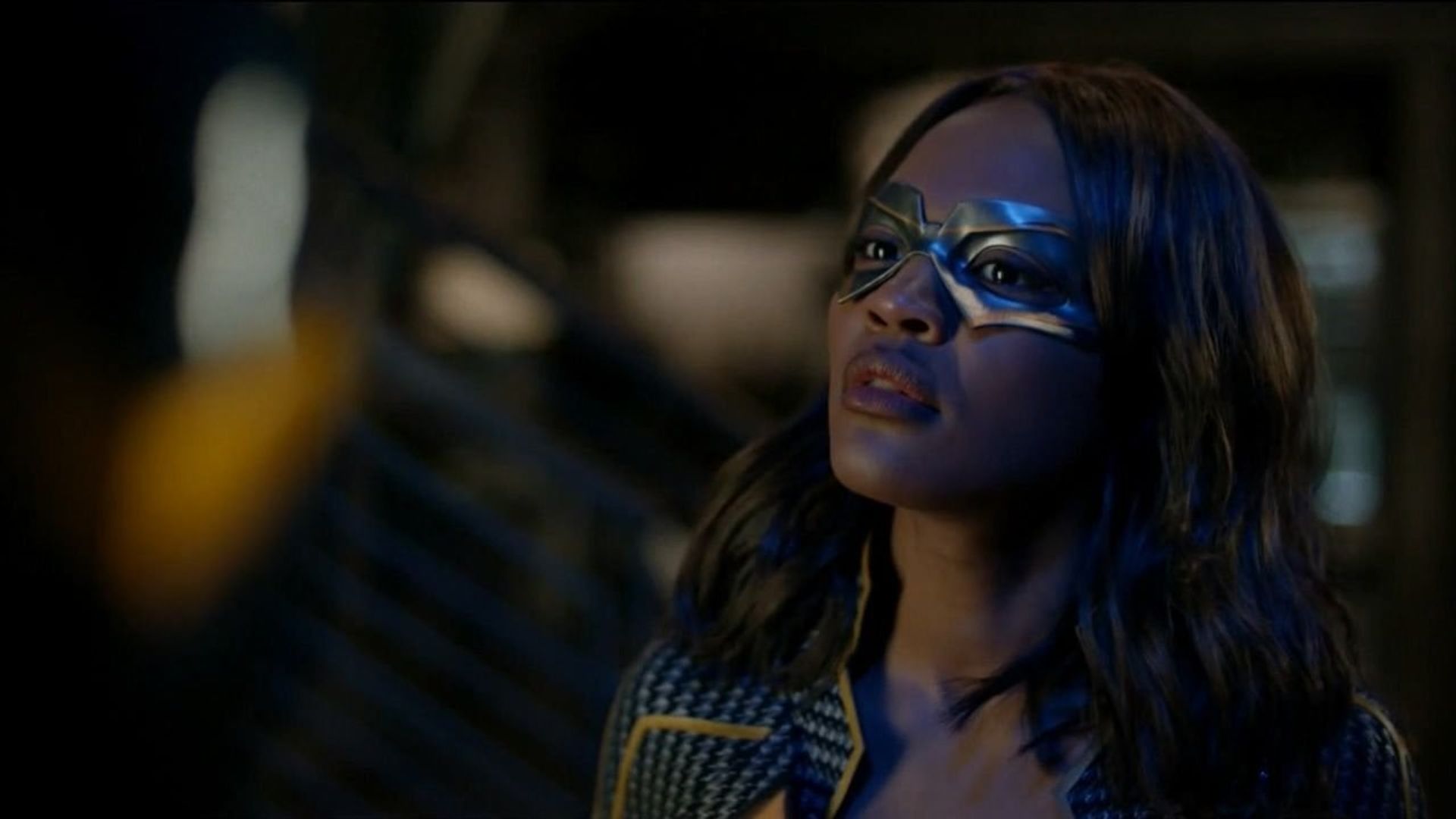 Black Lightning background