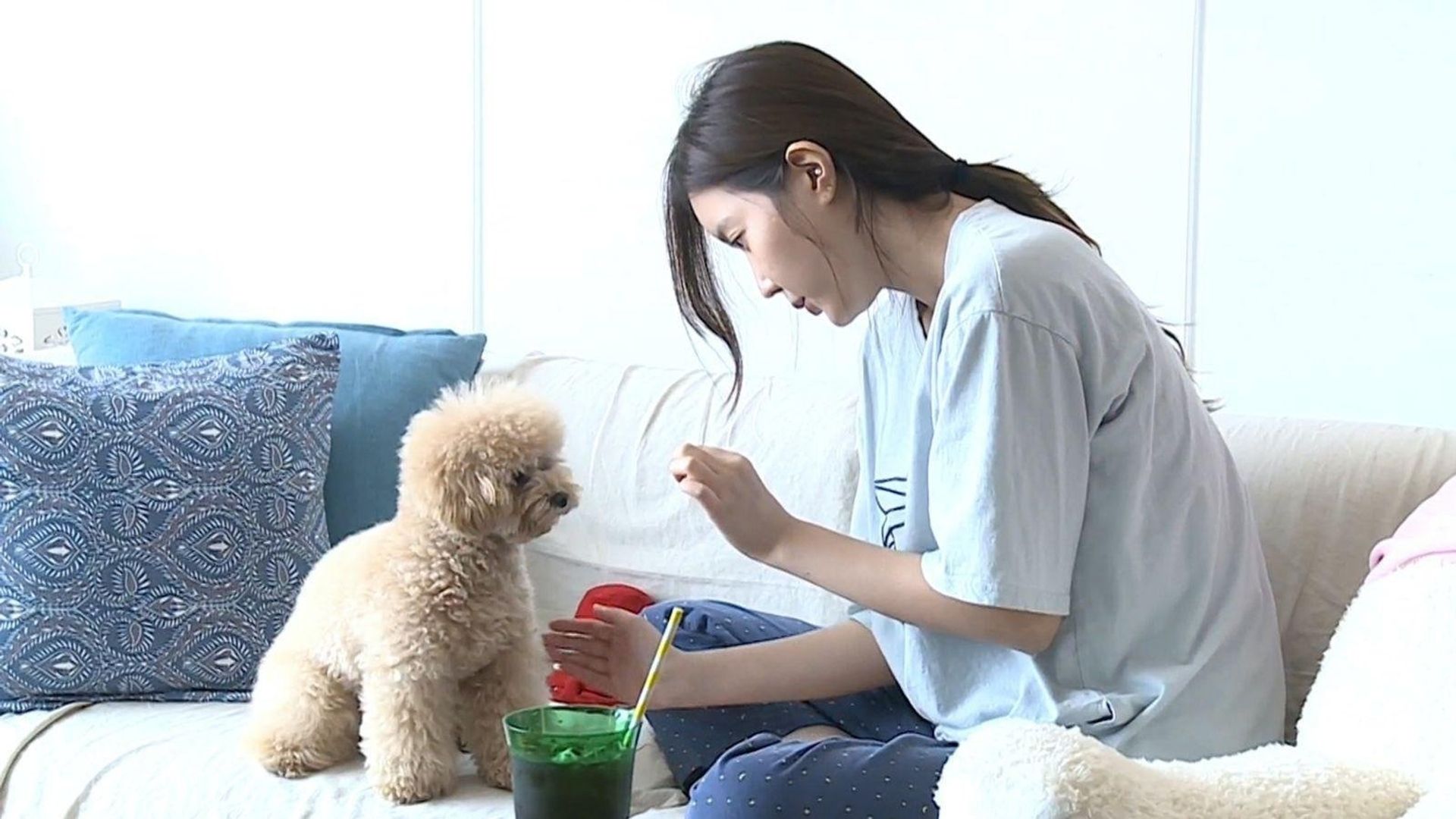 I Live Alone background