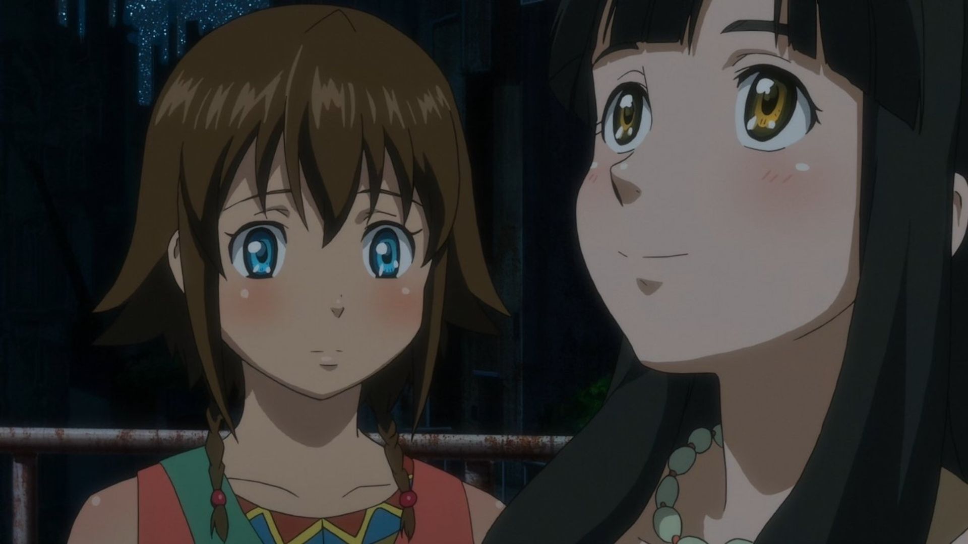 Gargantia on the Verdurous Planet background