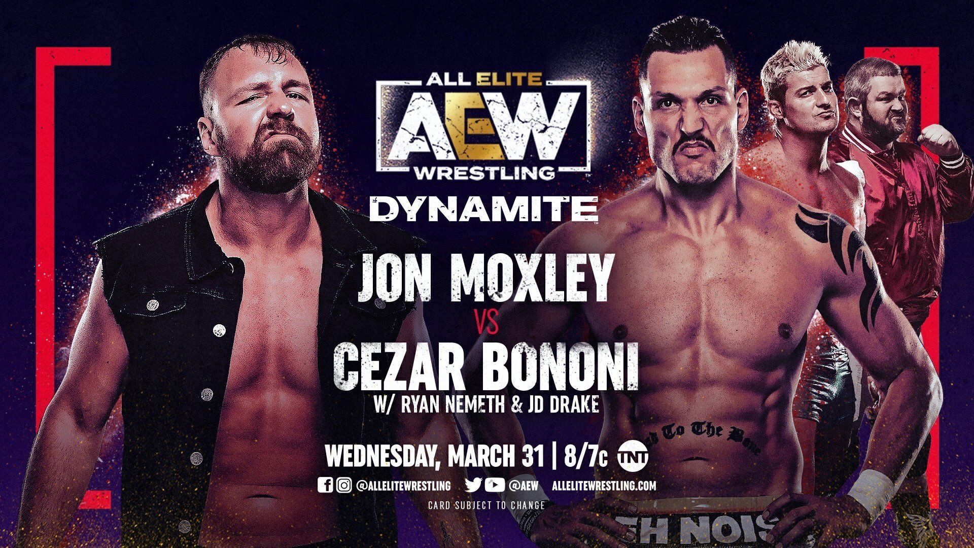 All Elite Wrestling: Dynamite background
