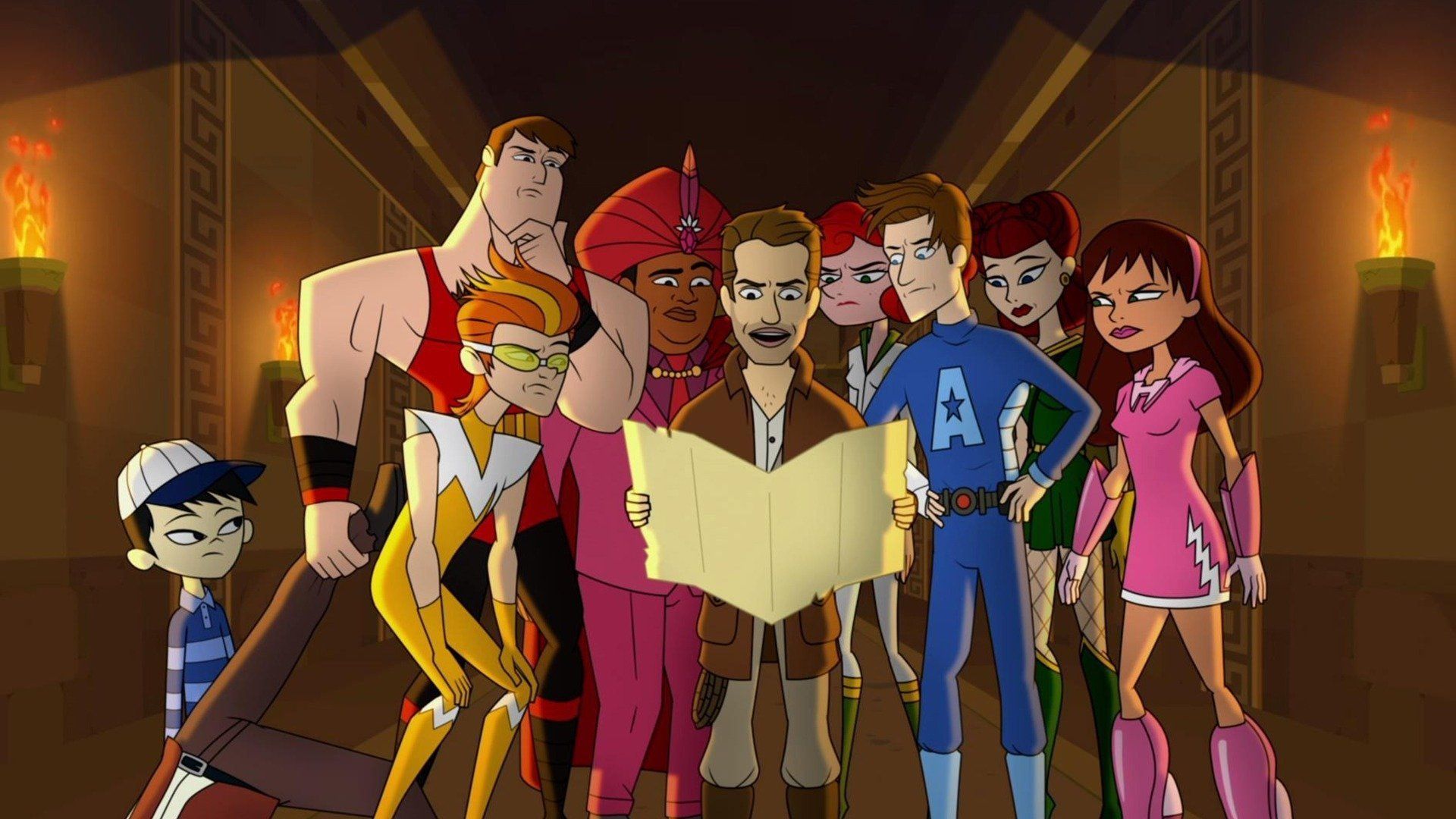 The Awesomes background