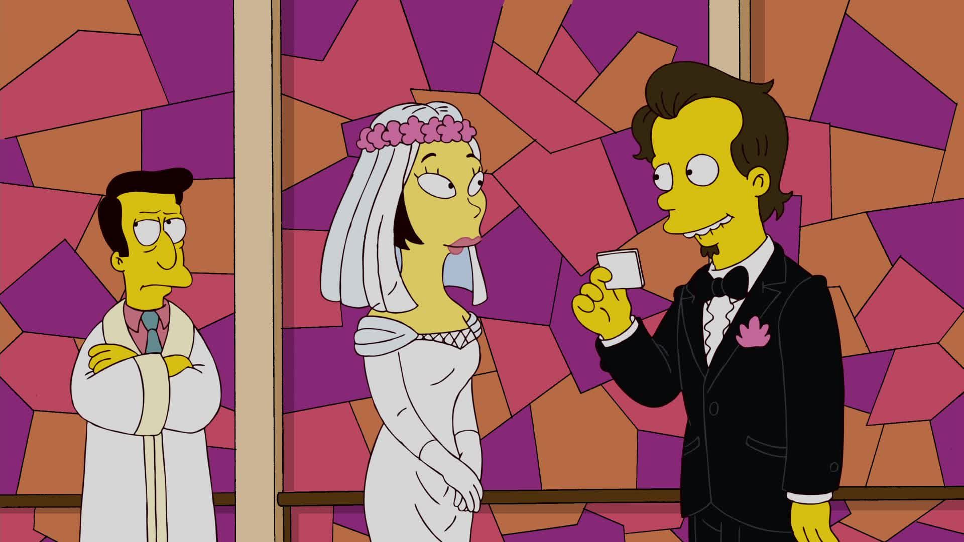 The Simpsons background