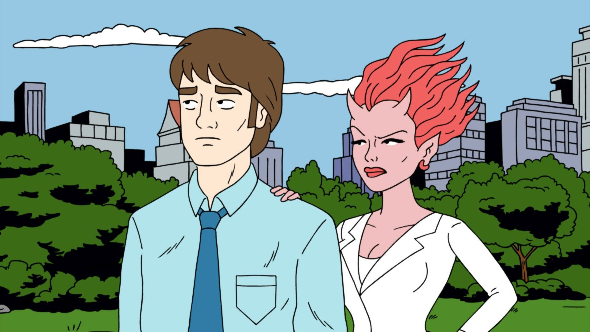 Ugly Americans background
