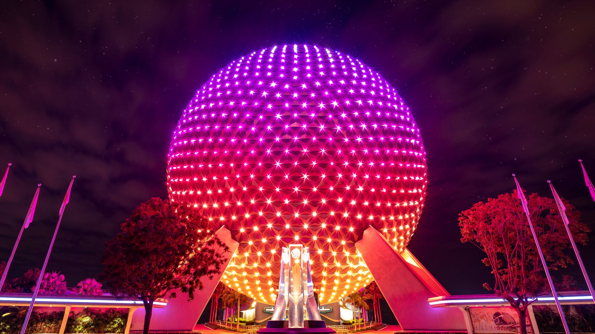 Behind the Attraction background