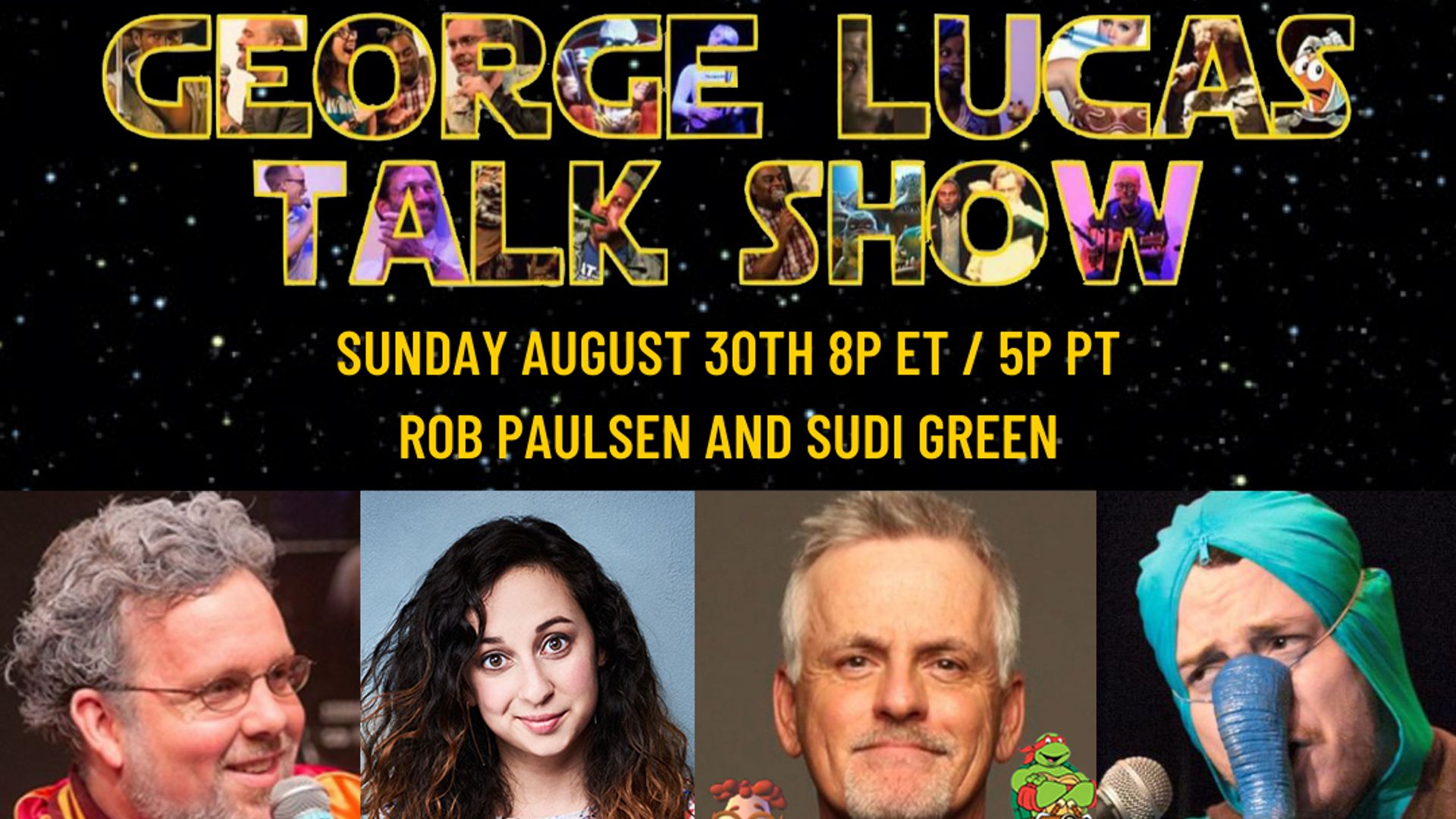 The George Lucas Talk Show background