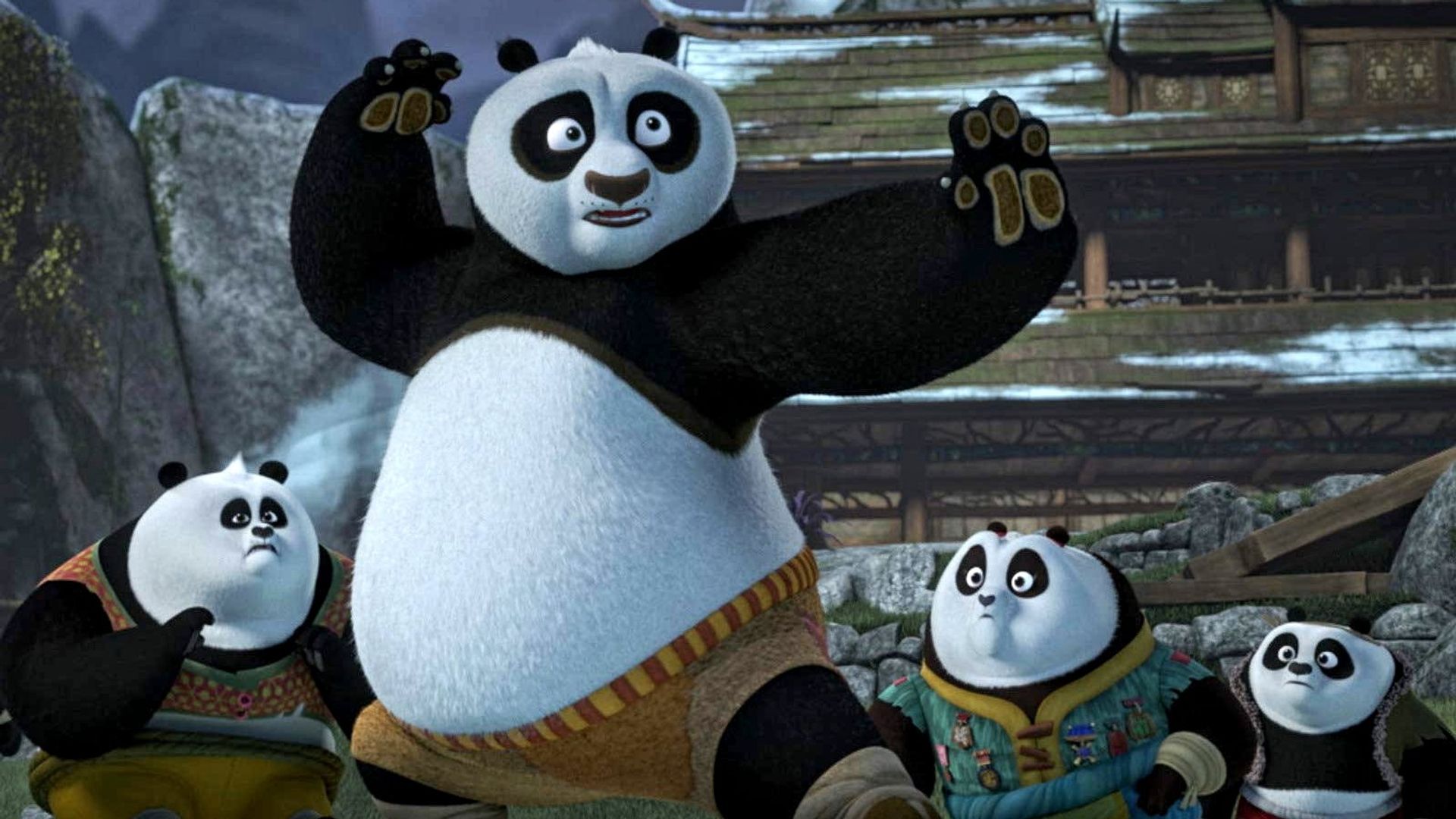 Kung Fu Panda: The Paws of Destiny background