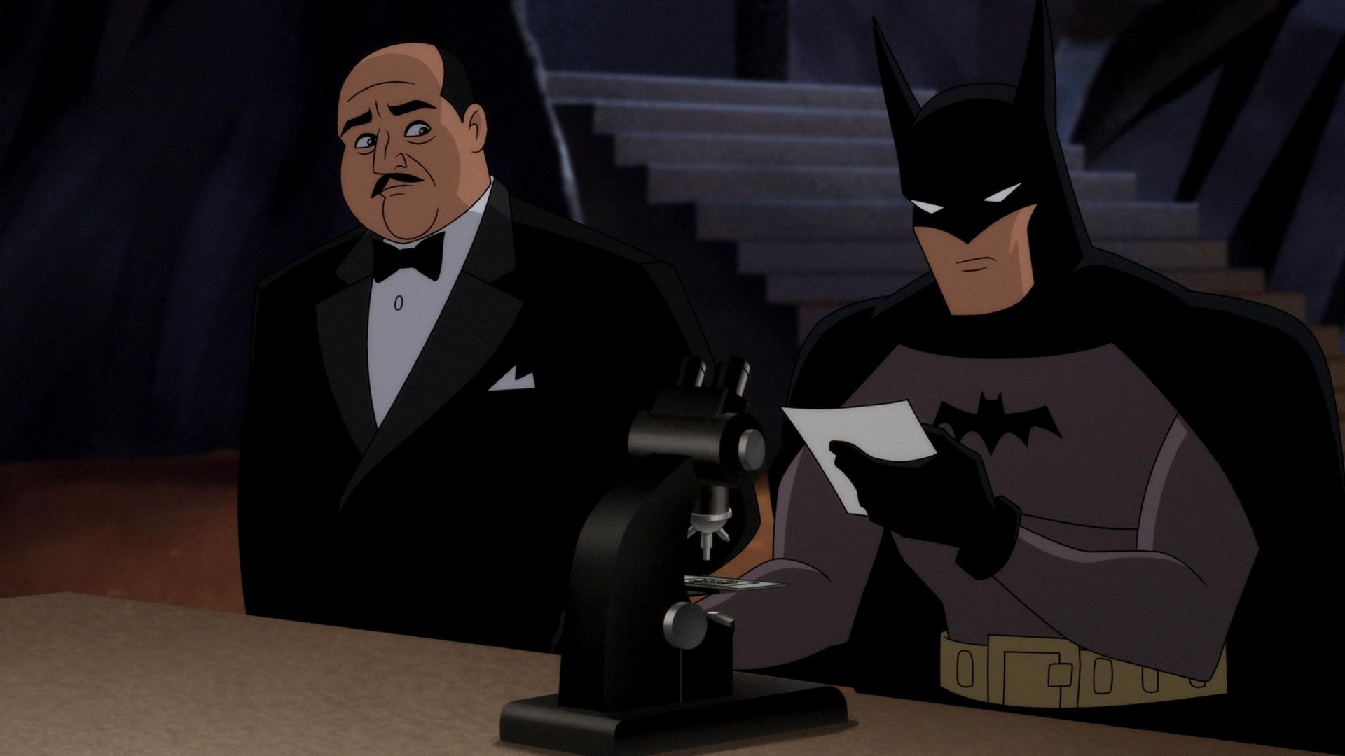 Batman: Caped Crusader background