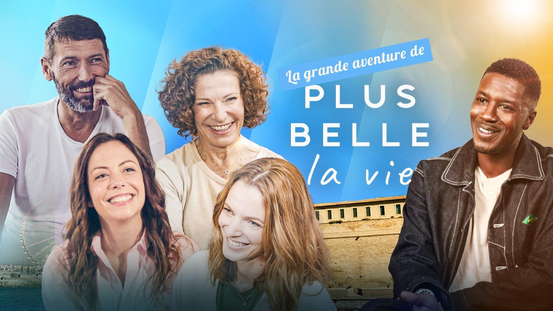Plus belle la vie background