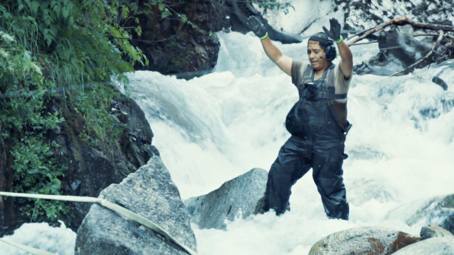 Gold Rush: White Water background