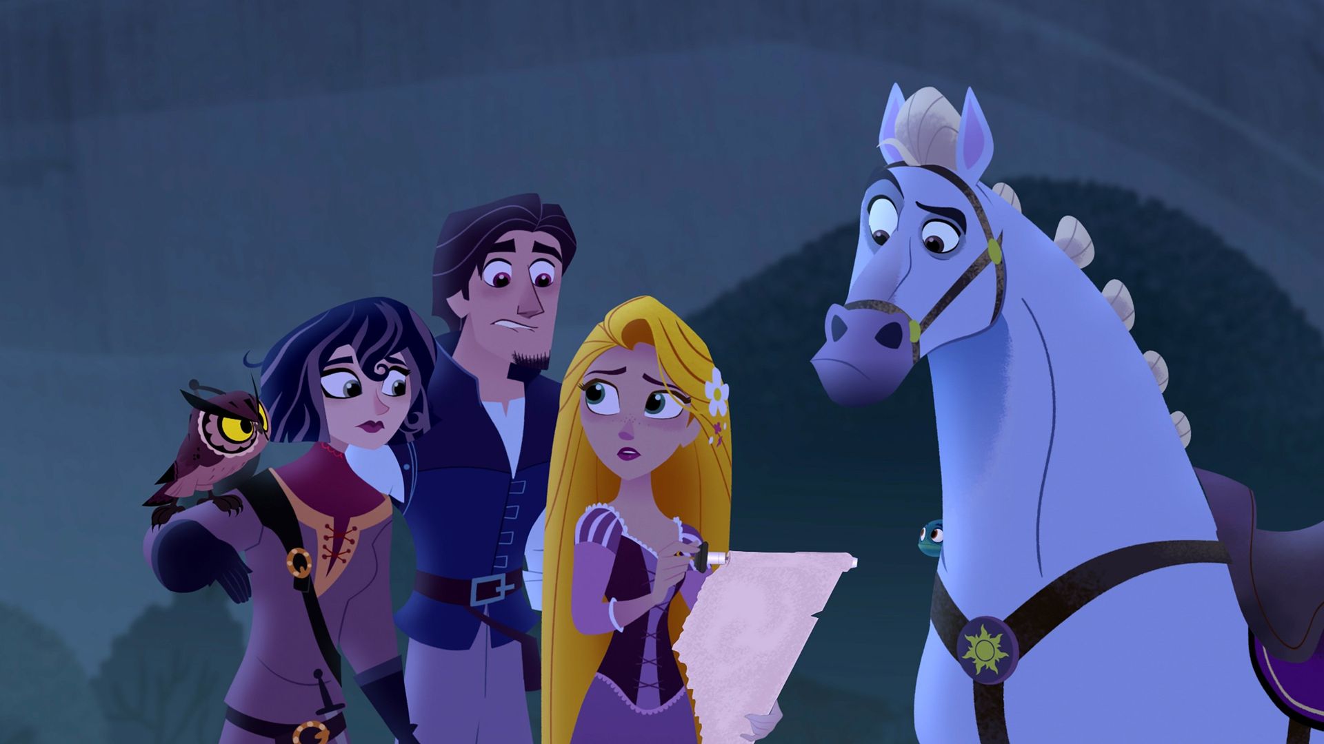 Rapunzel's Tangled Adventure background