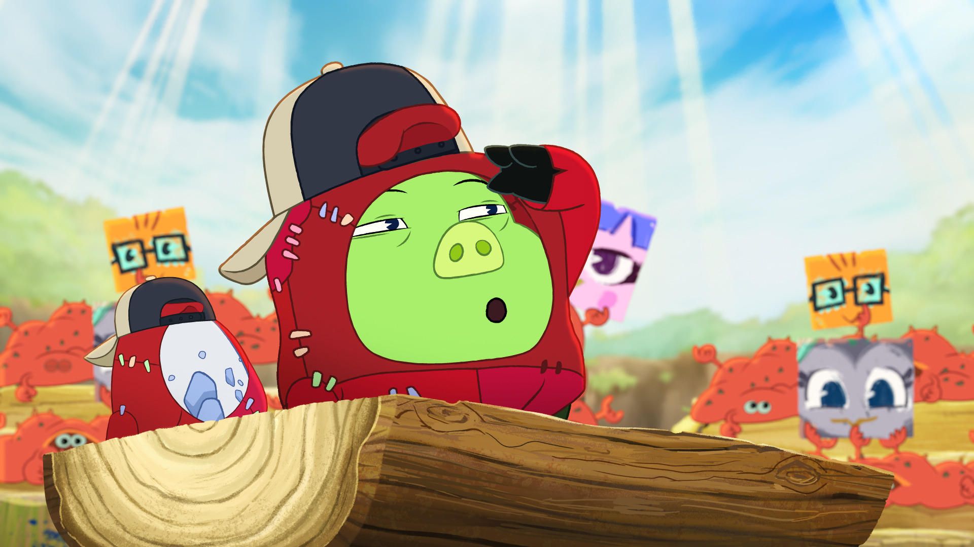 Angry Birds Mystery Island background