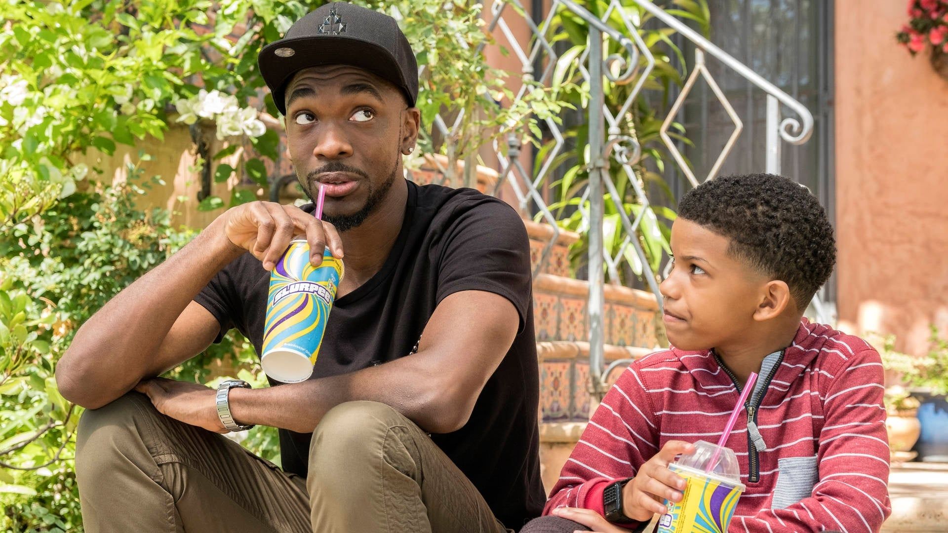 White Famous background