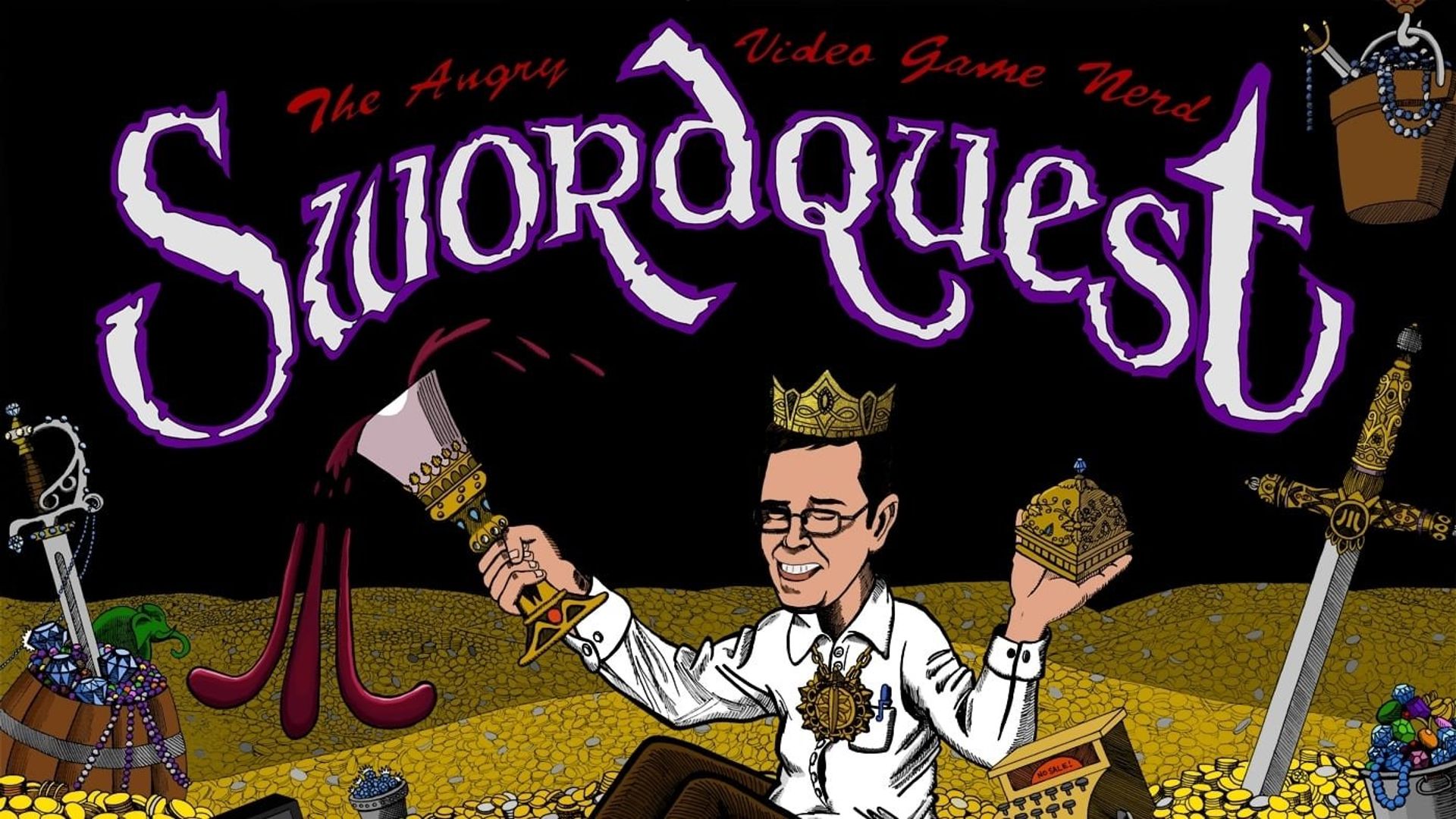 The Angry Video Game Nerd background